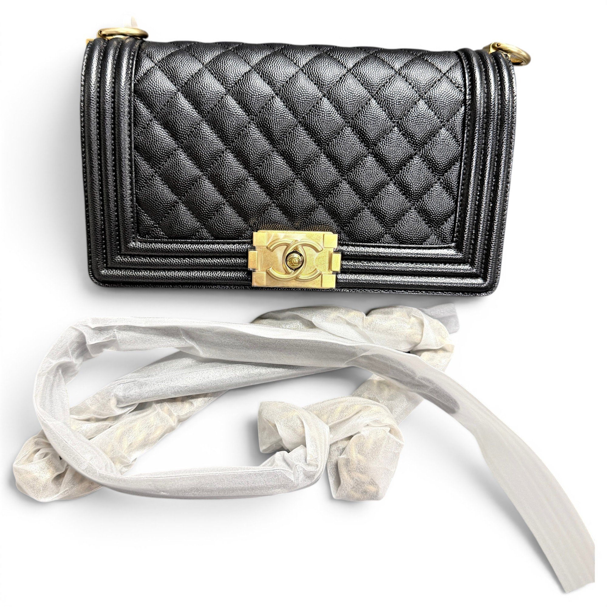 Boy leather crossbody bag