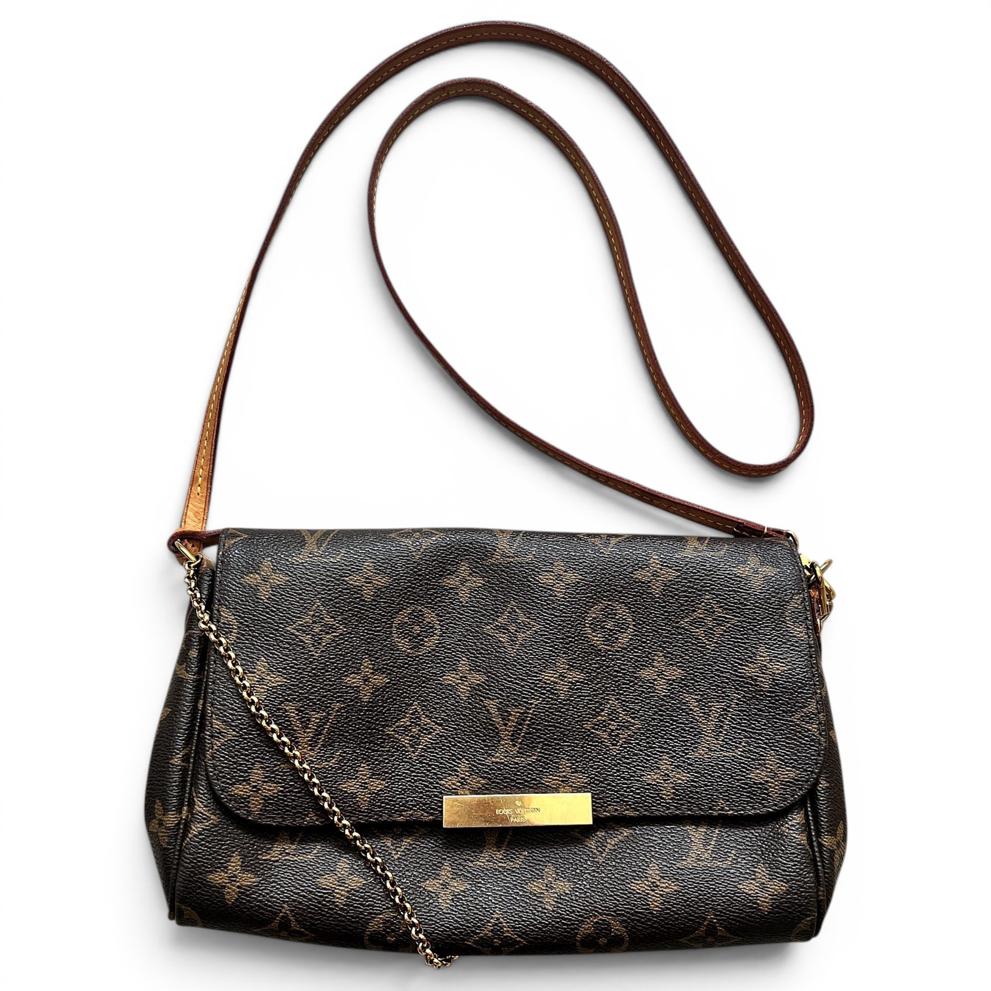 Favorite leather crossbody bag