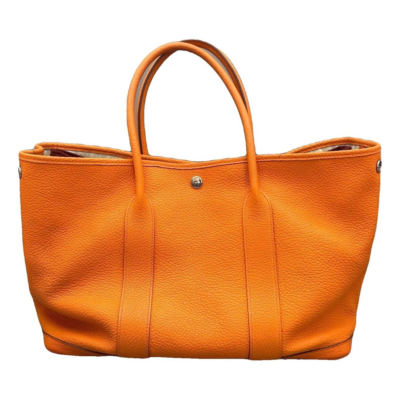 Garden Party leather tote