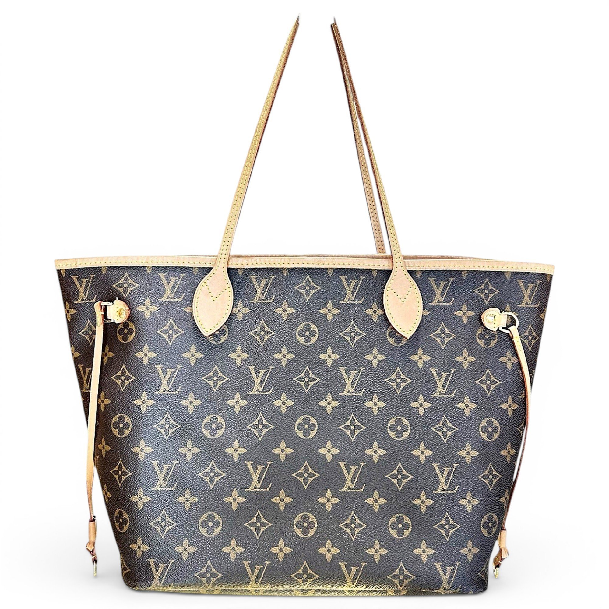 Neverfull leather tote