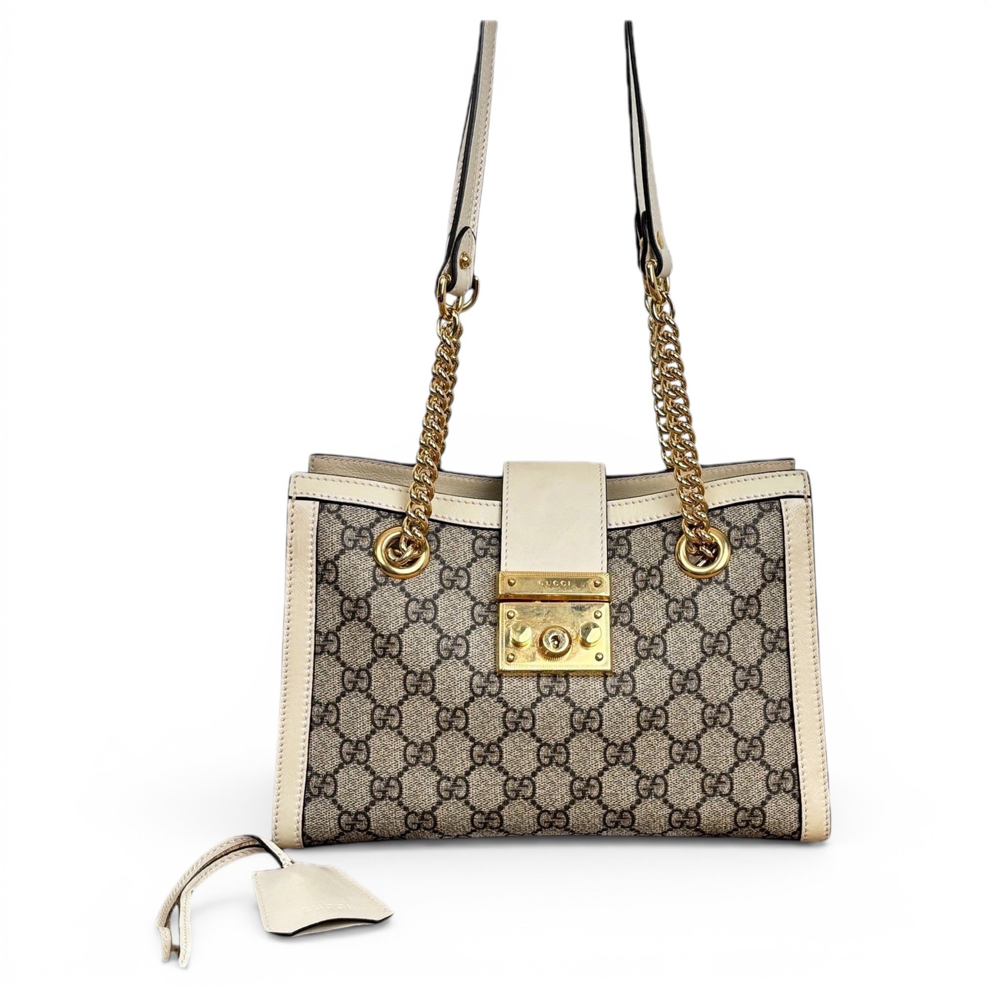 Padlock cloth handbag
