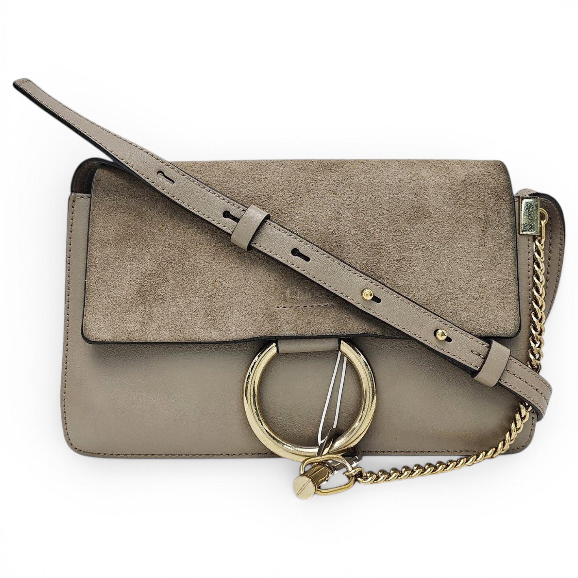 Faye leather handbag