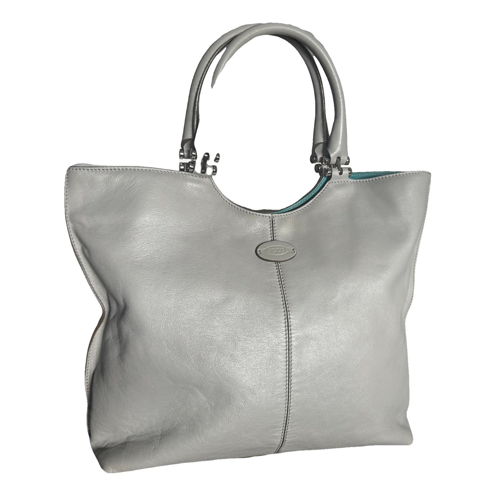 Leather tote