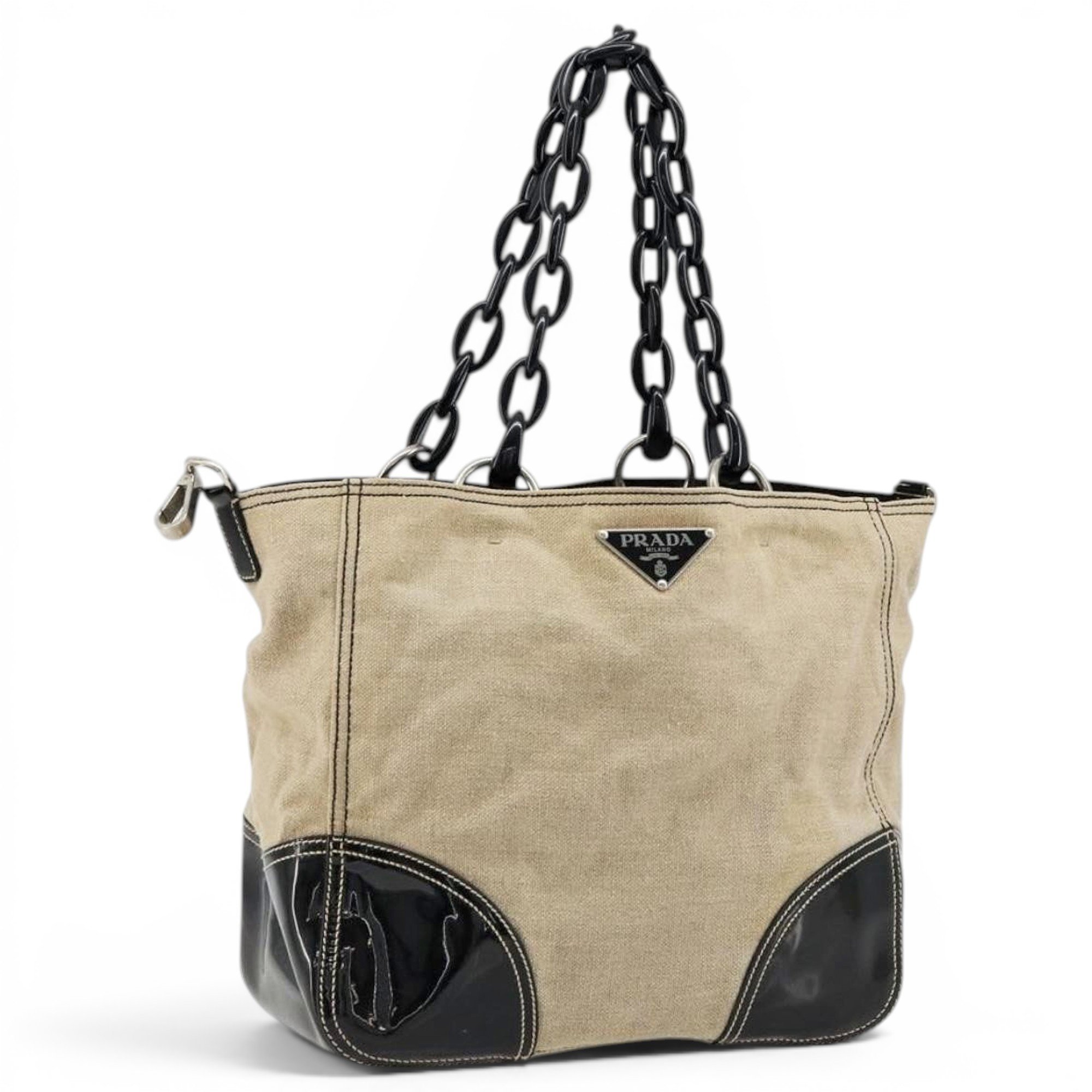 Leather tote