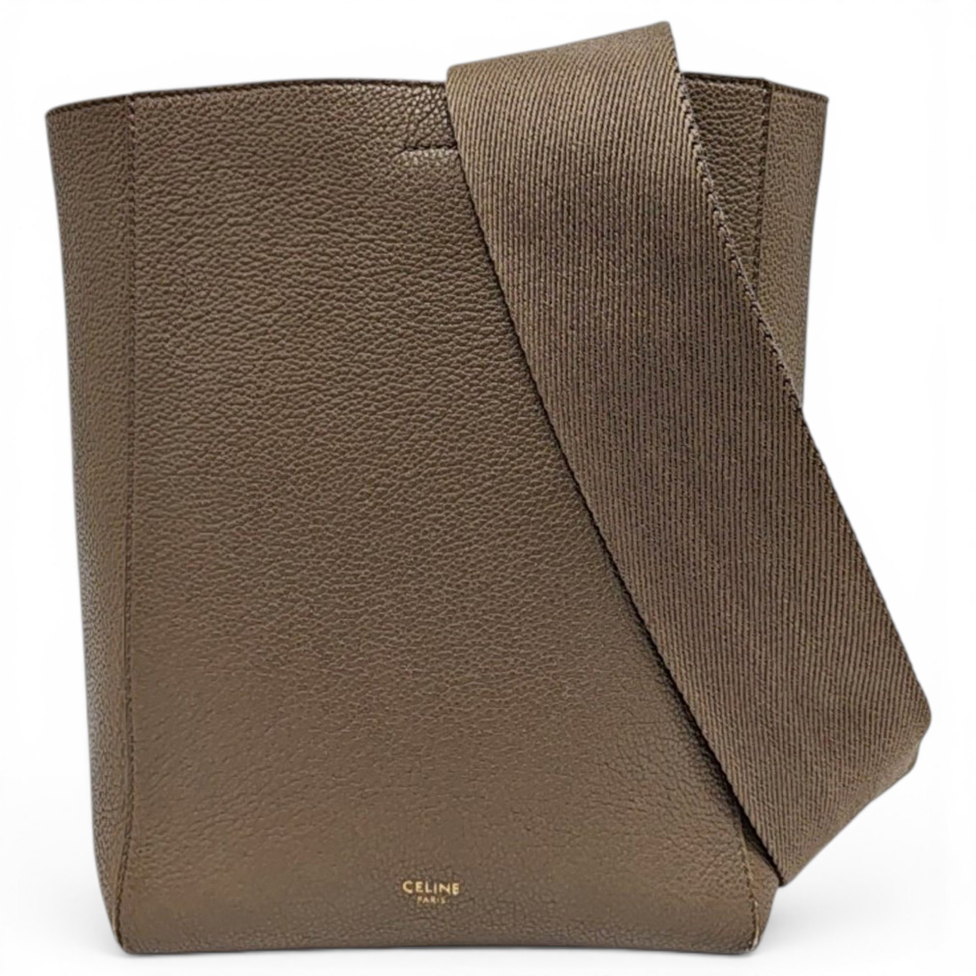 Seau Sangle leather tote