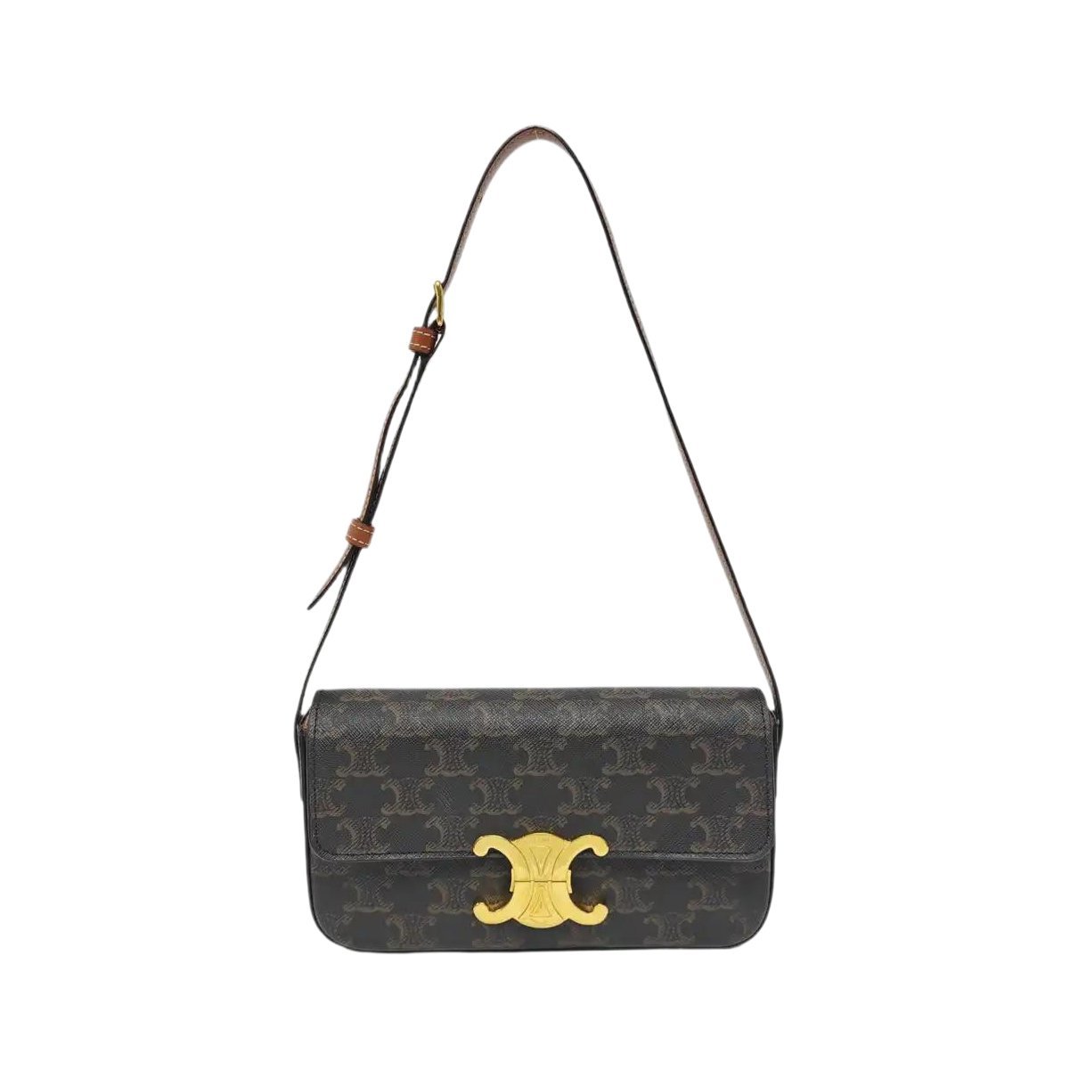 Triomphe leather handbag