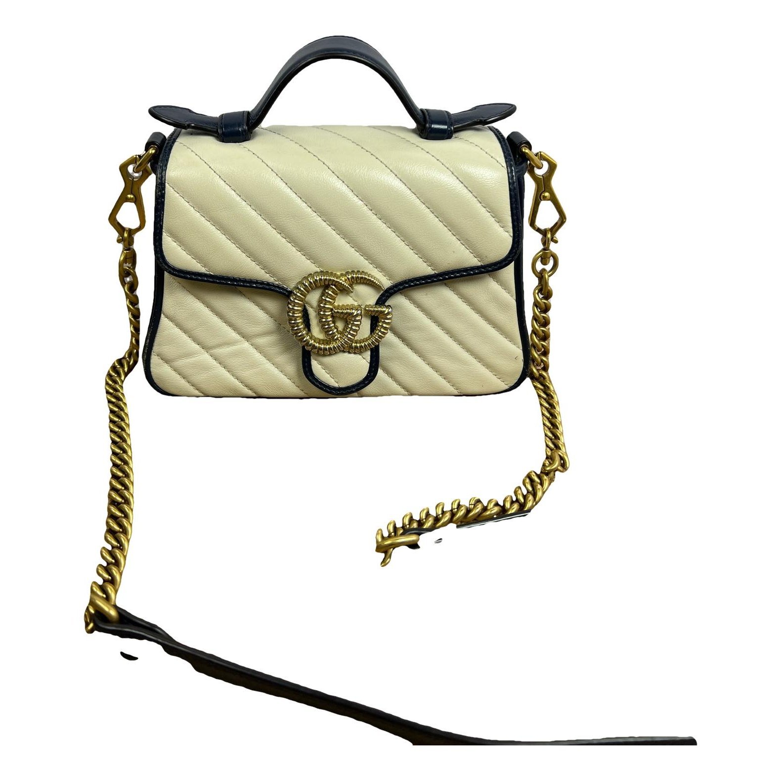 GG Marmont Flap leather handbag