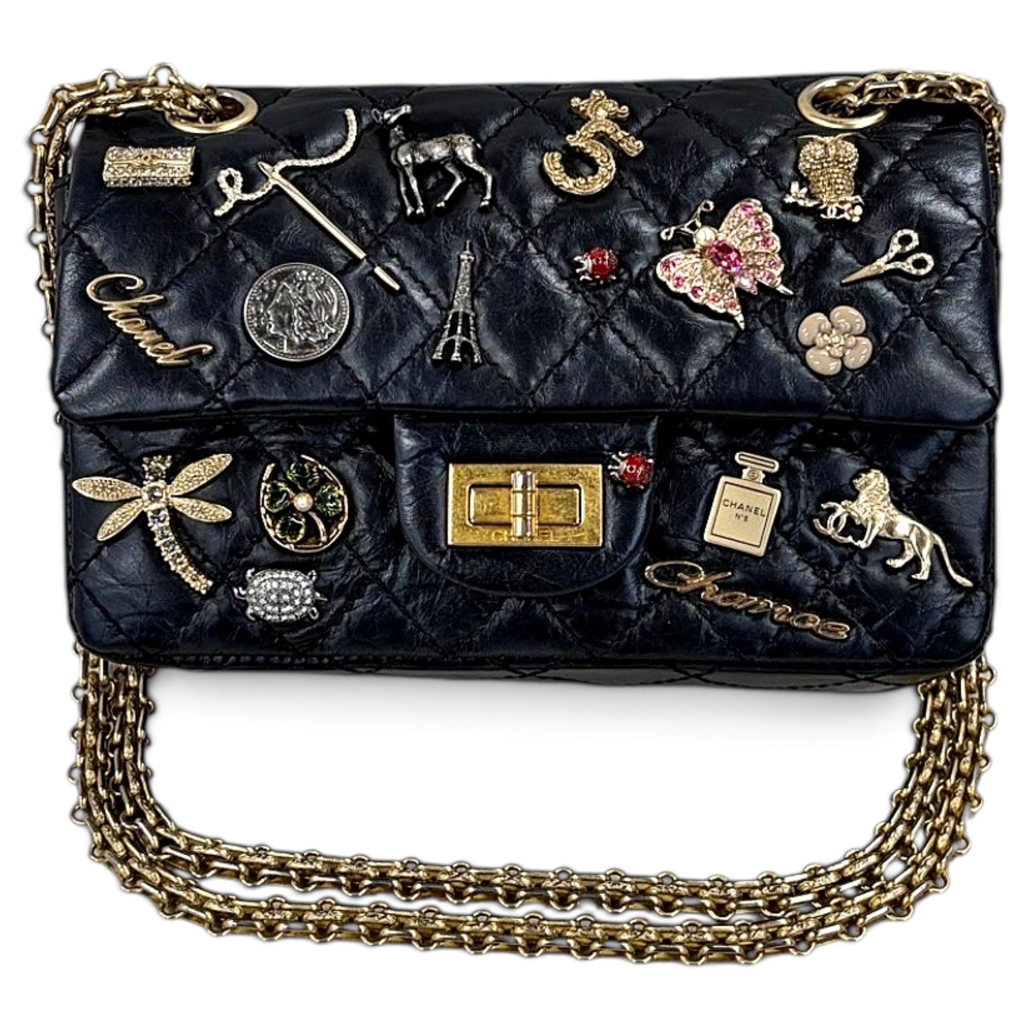 2.55 leather handbag