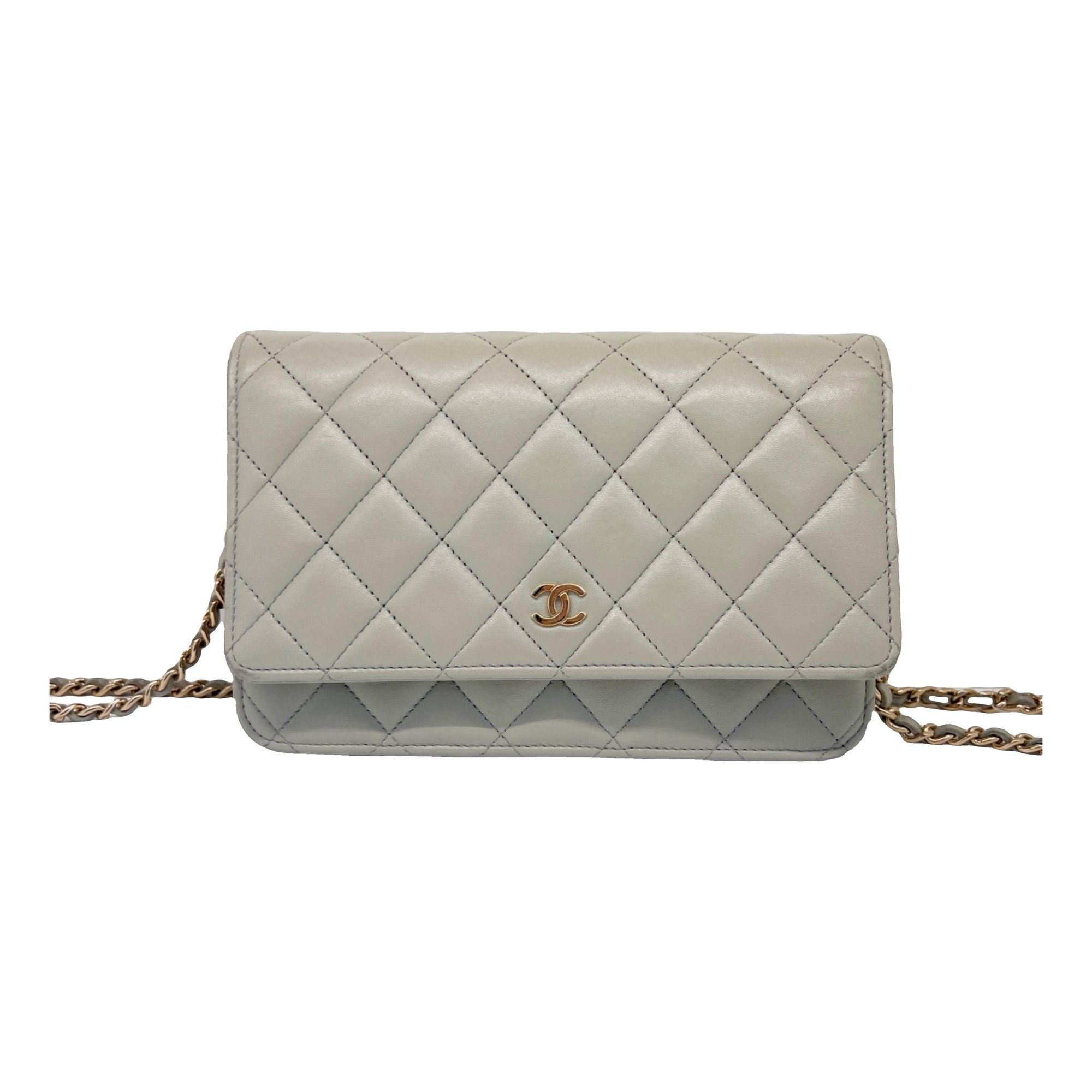 Wallet On Chain Timeless/Classique leather crossbody bag