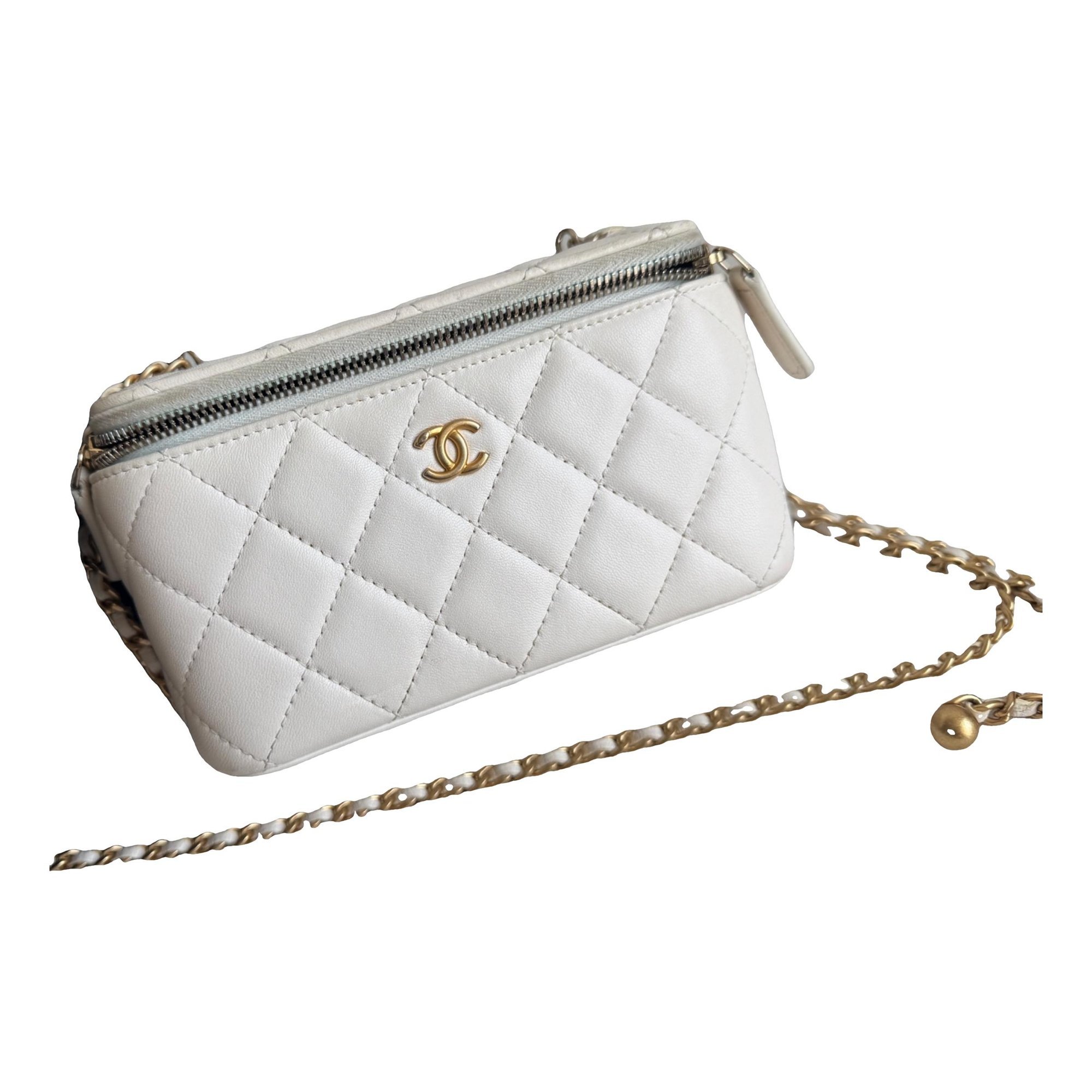 Trendy CC Vanity leather bag