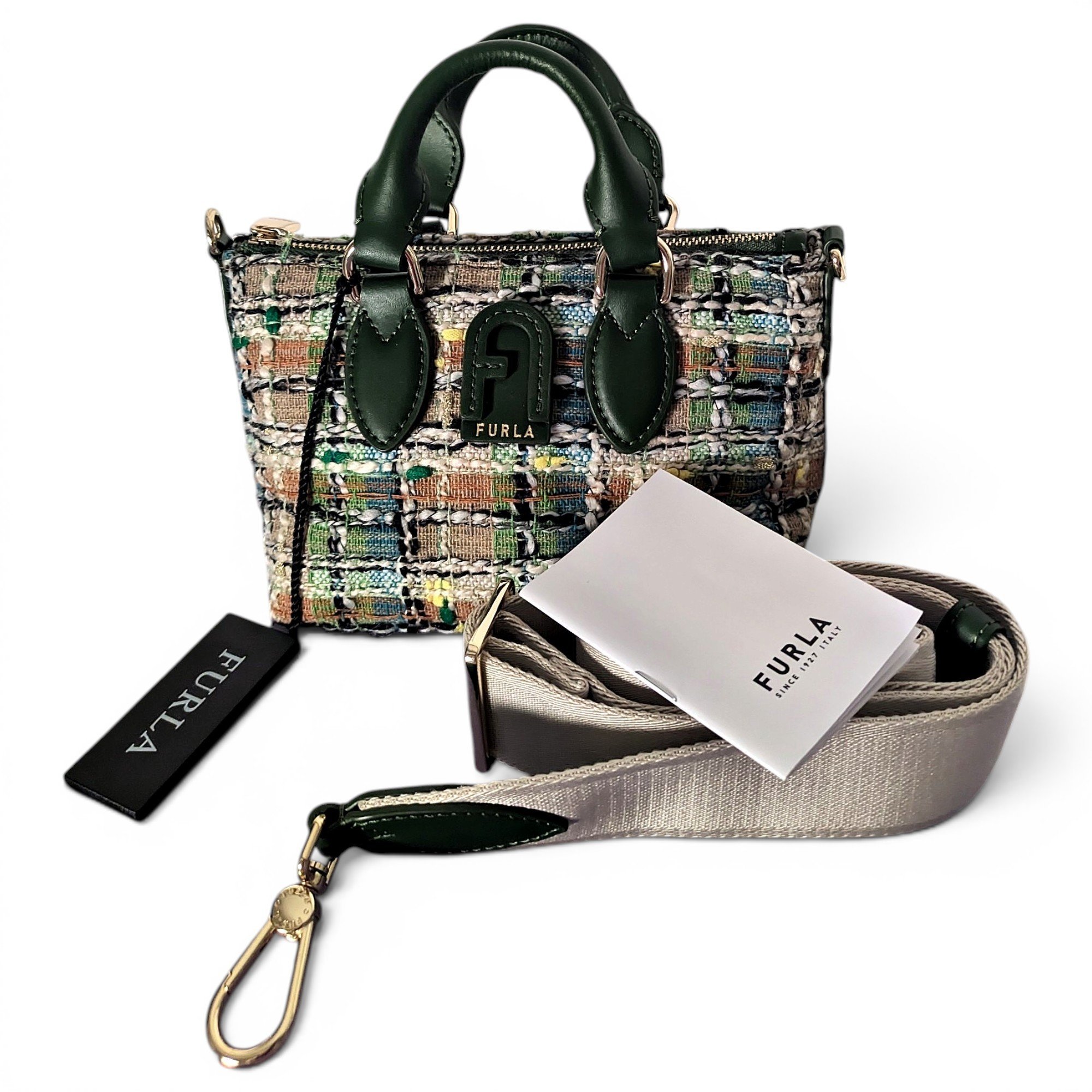 Tweed mini bag