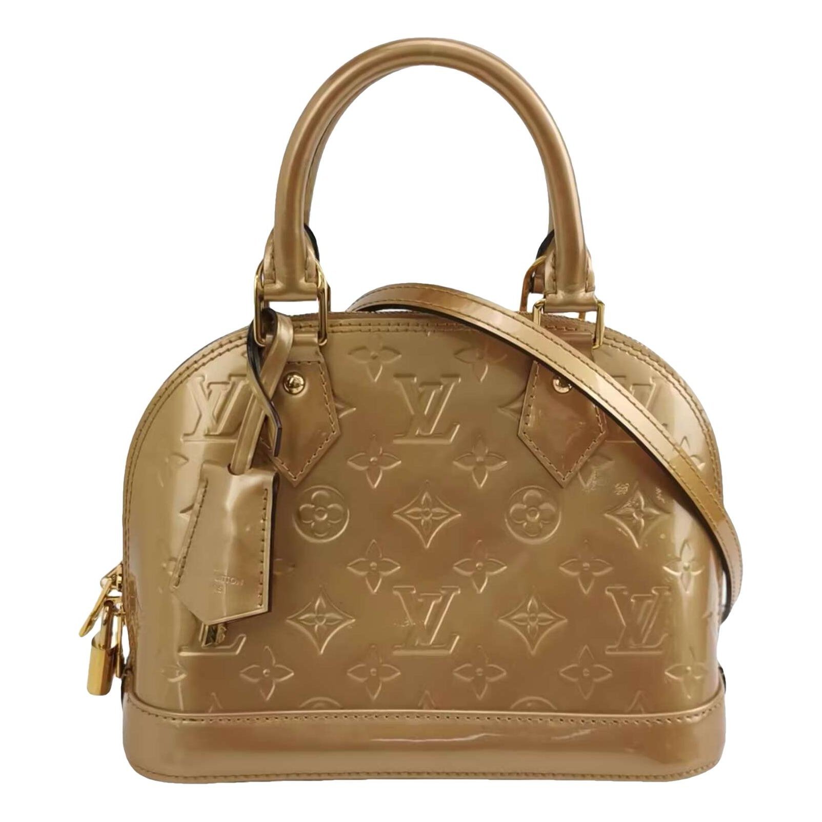 Alma leather handbag