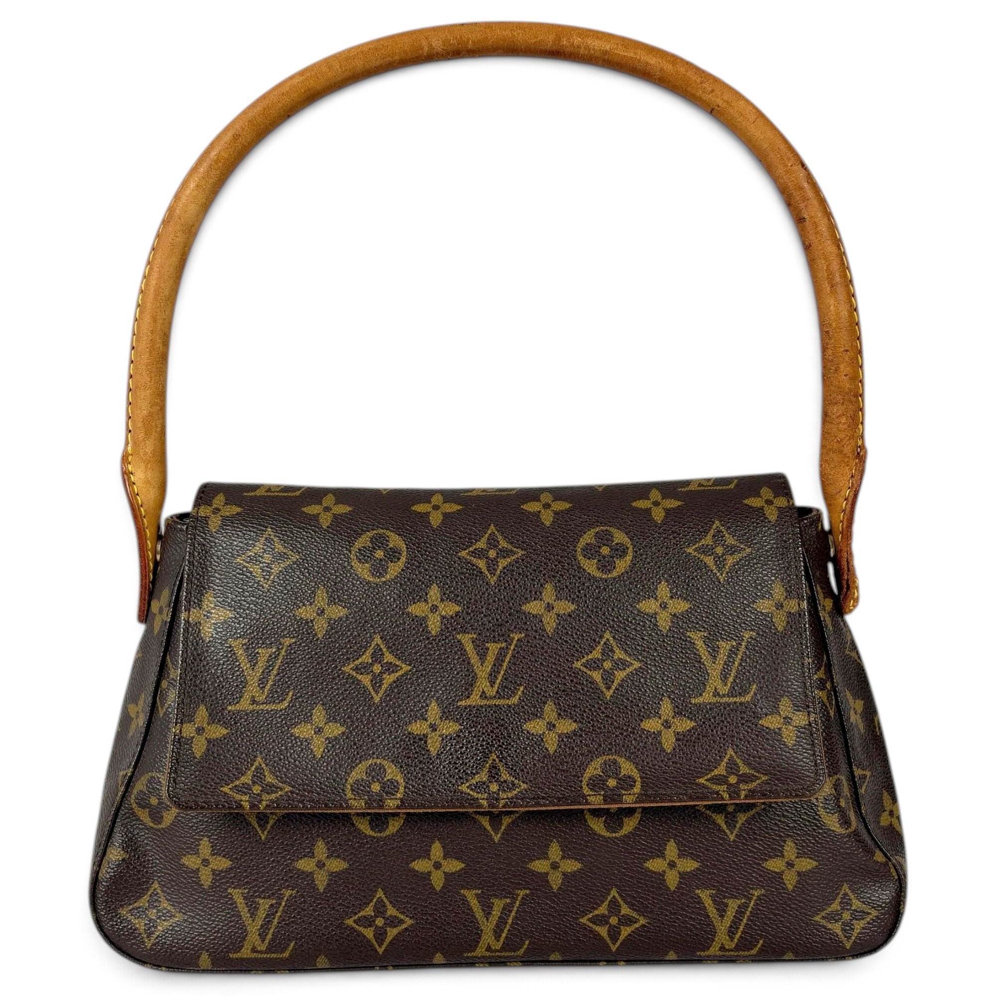 Looping cloth mini bag