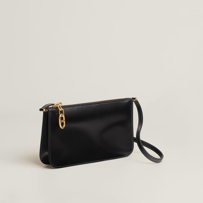 Noir Zipengo Chaine d'Ancre to Go Pouch