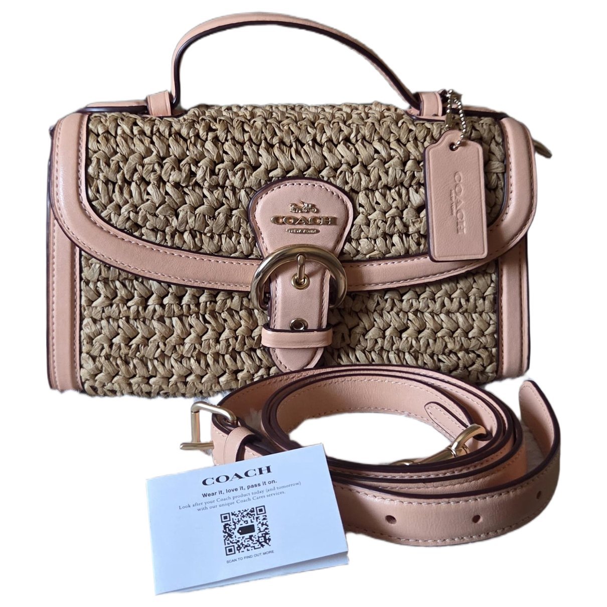 Tabby leather handbag