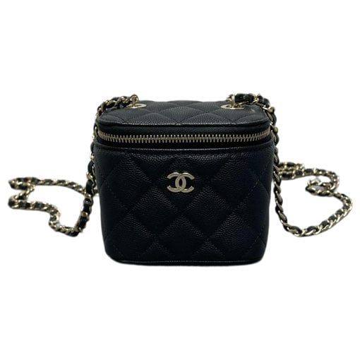 Vanity leather mini bag