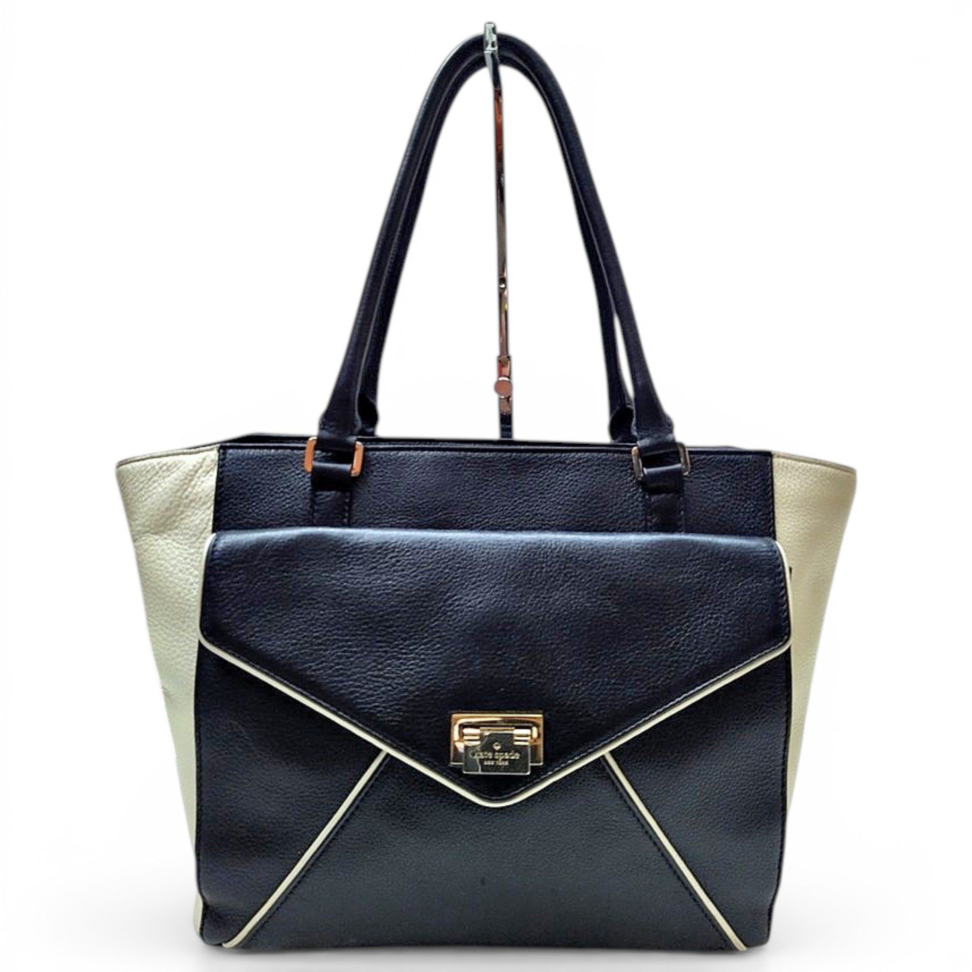 Leather tote