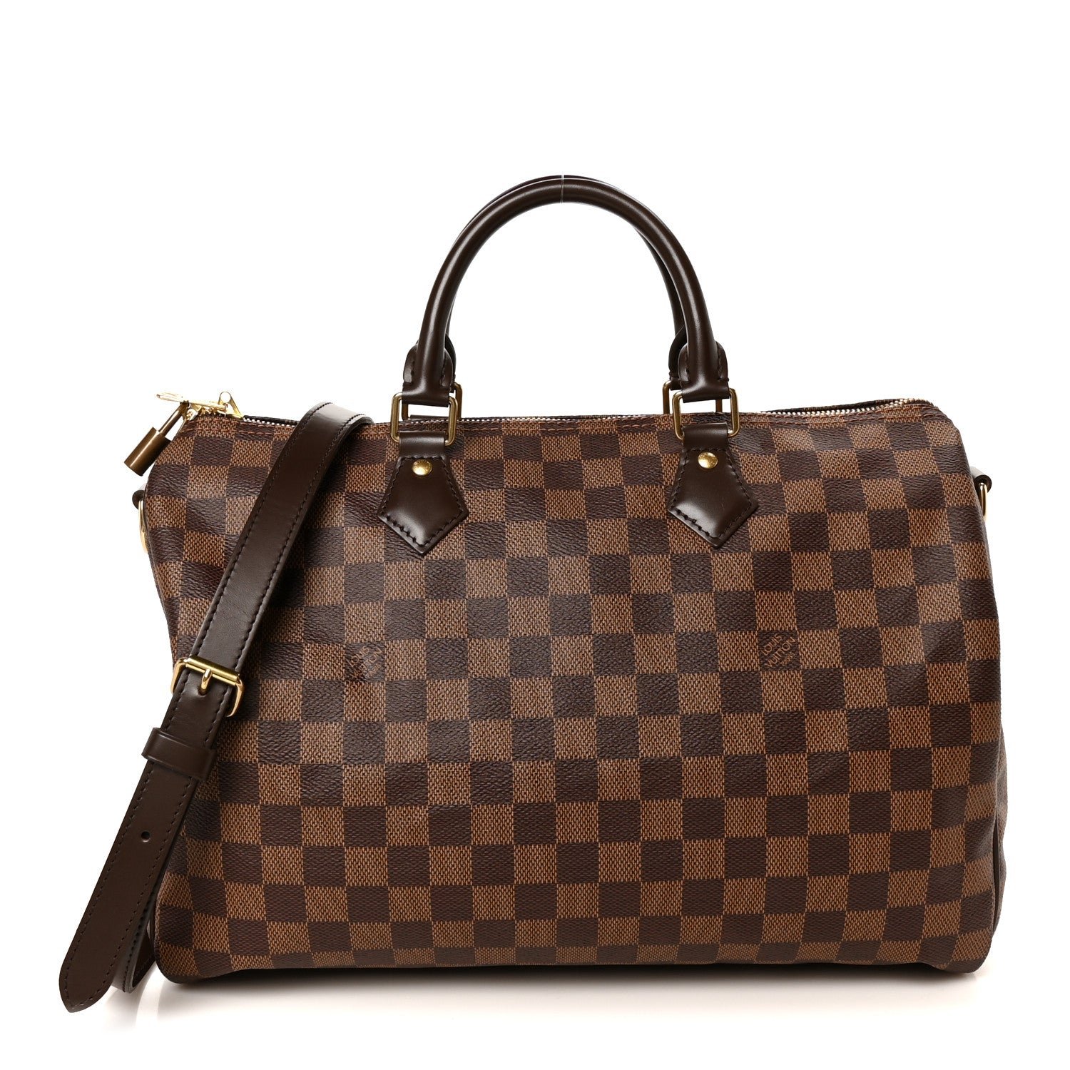 Louis Vuitton Damier Ebene Speedy Bandouliere 35
