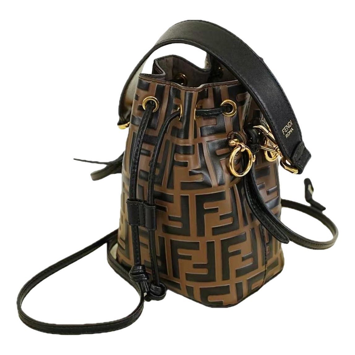 Mon Trésor leather handbag
