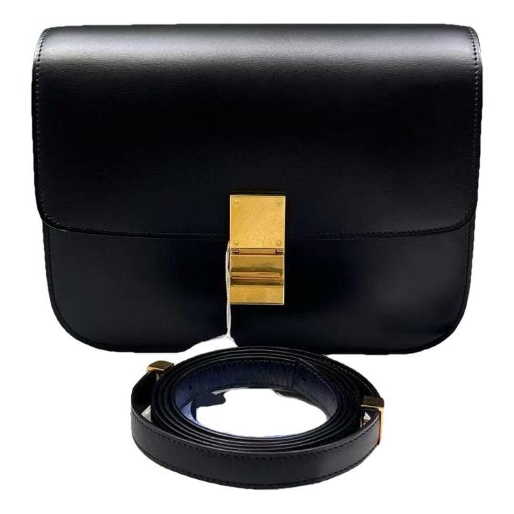 Classic leather handbag