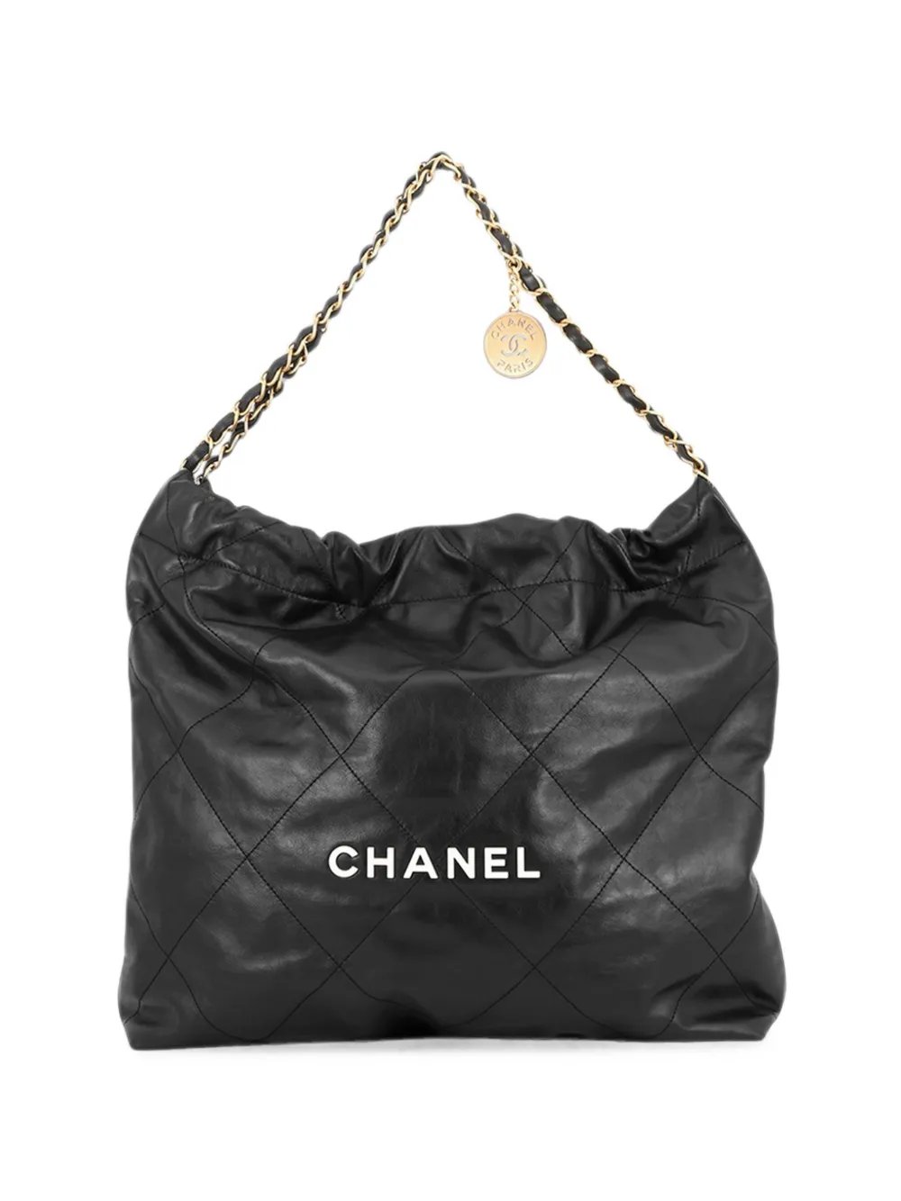 2021-2026 Medium Quilted Shiny Calfskin 22 Handbag tote bag