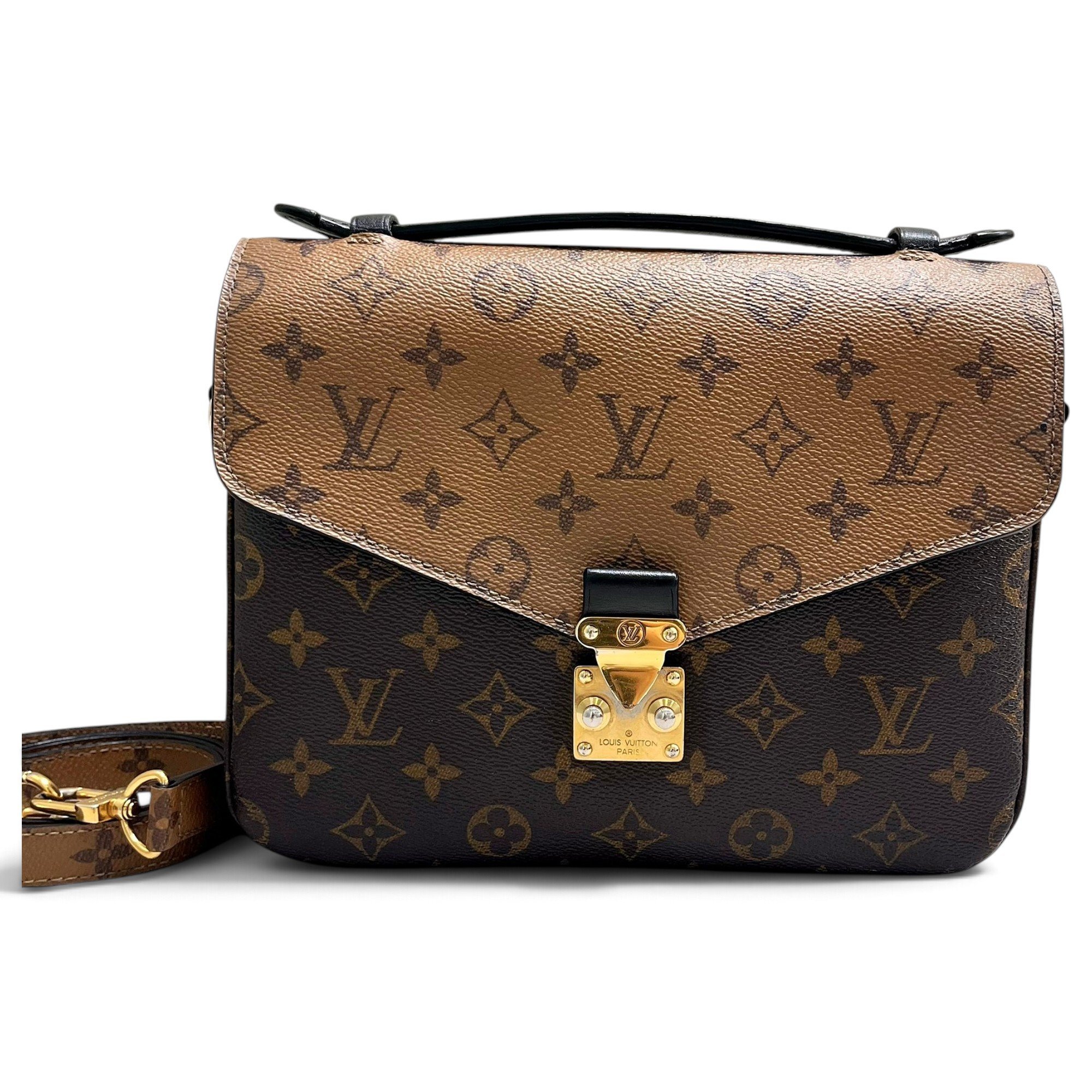 Metis leather handbag