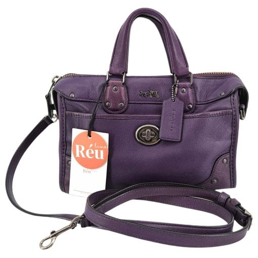 Leather satchel