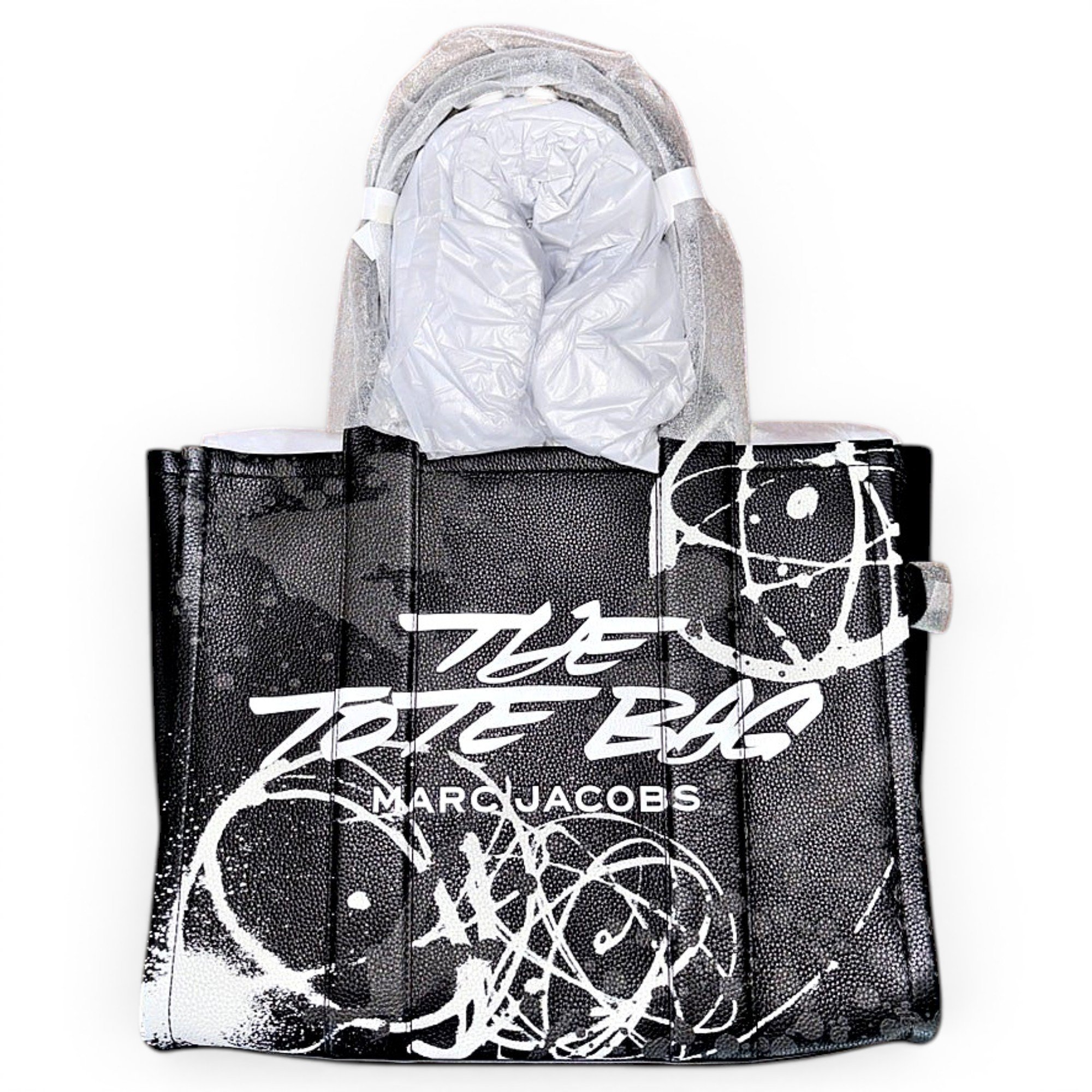 The Tag Tote leather tote