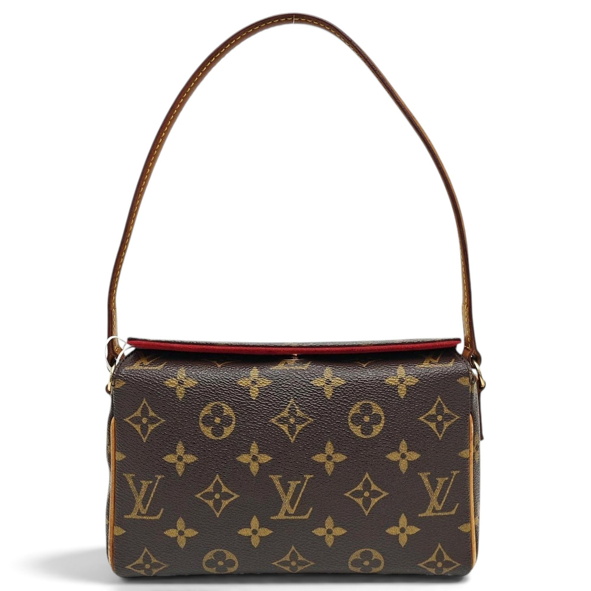 Recital leather handbag