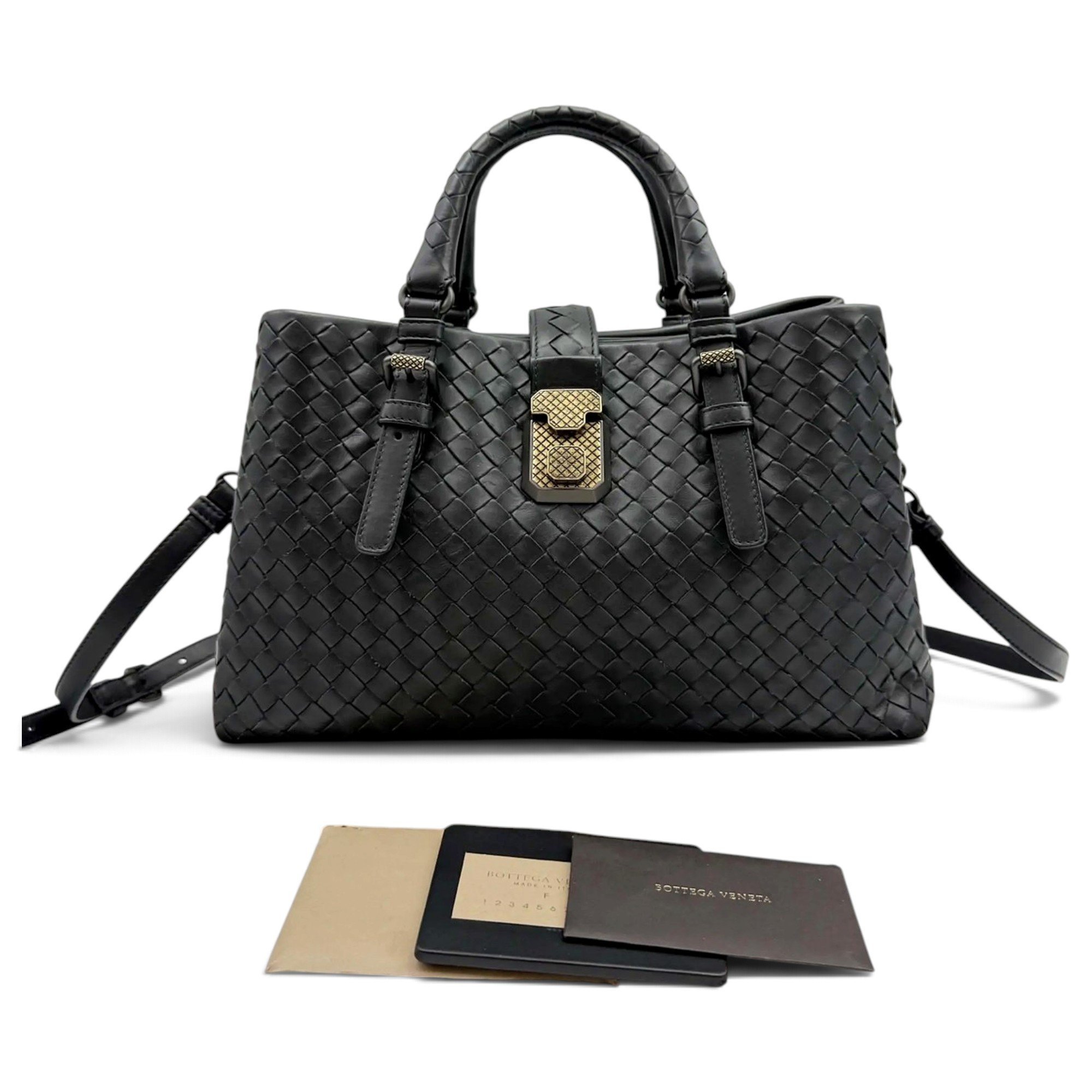 Roma leather handbag