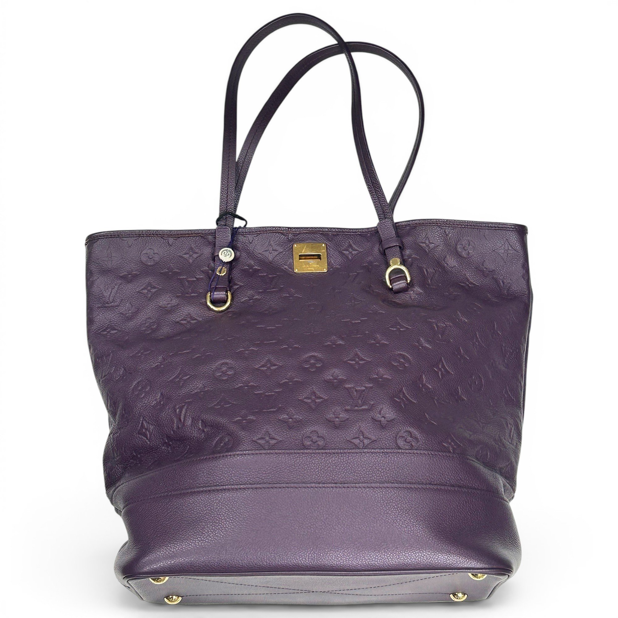 Lumineuse leather handbag