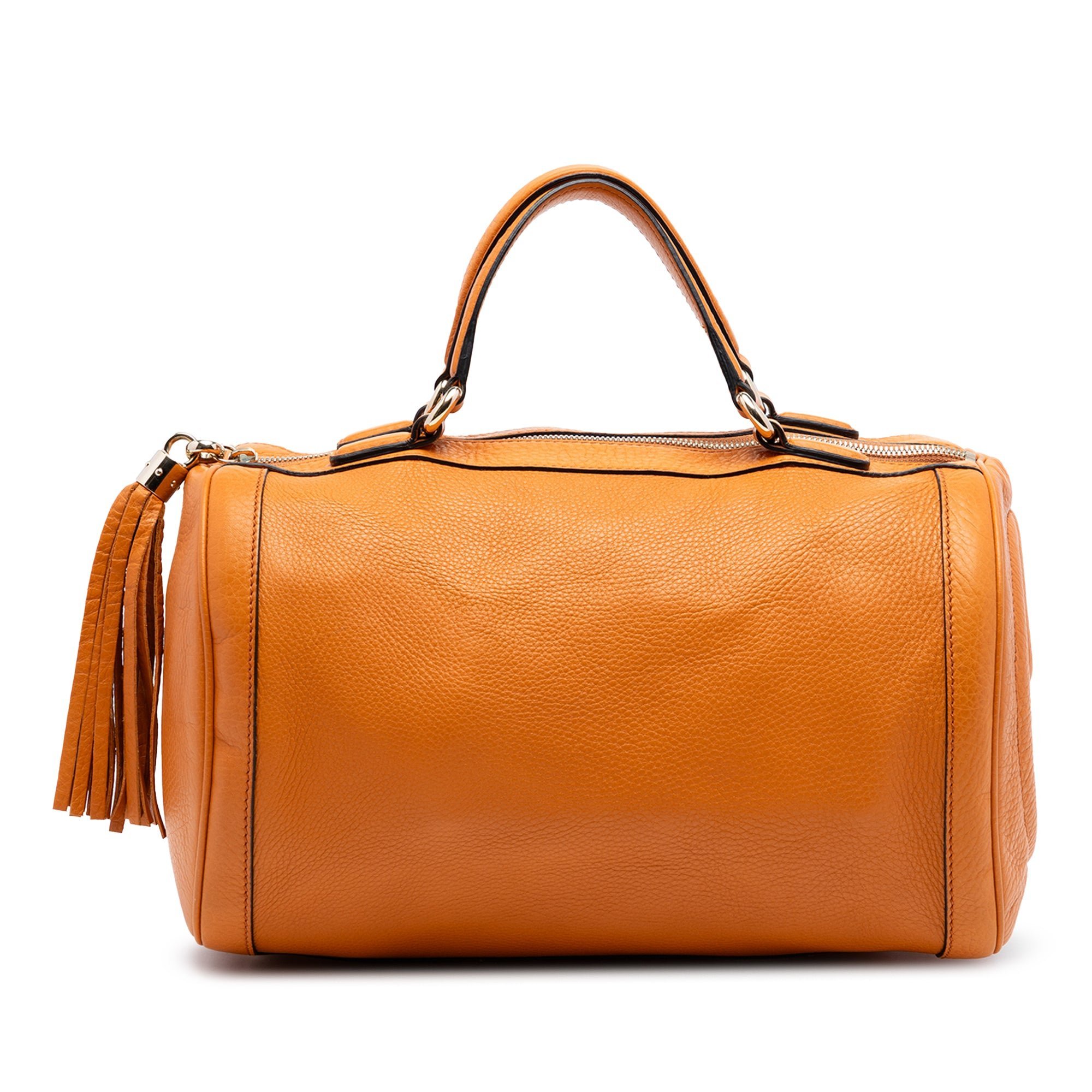 Leather handbag