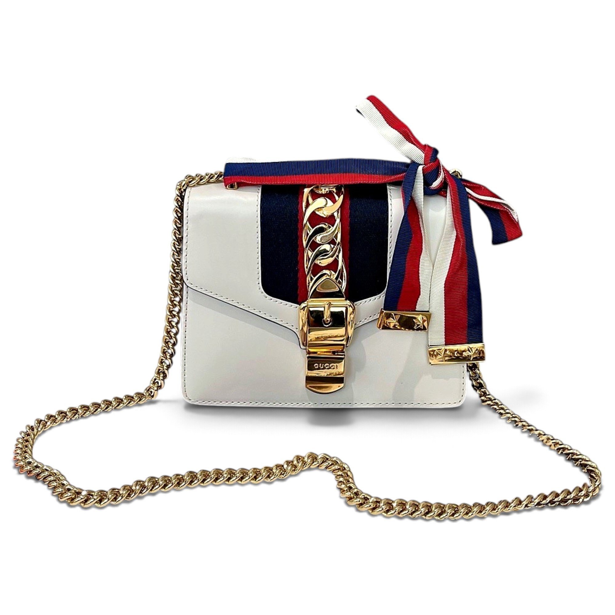 Sylvie Chain leather handbag