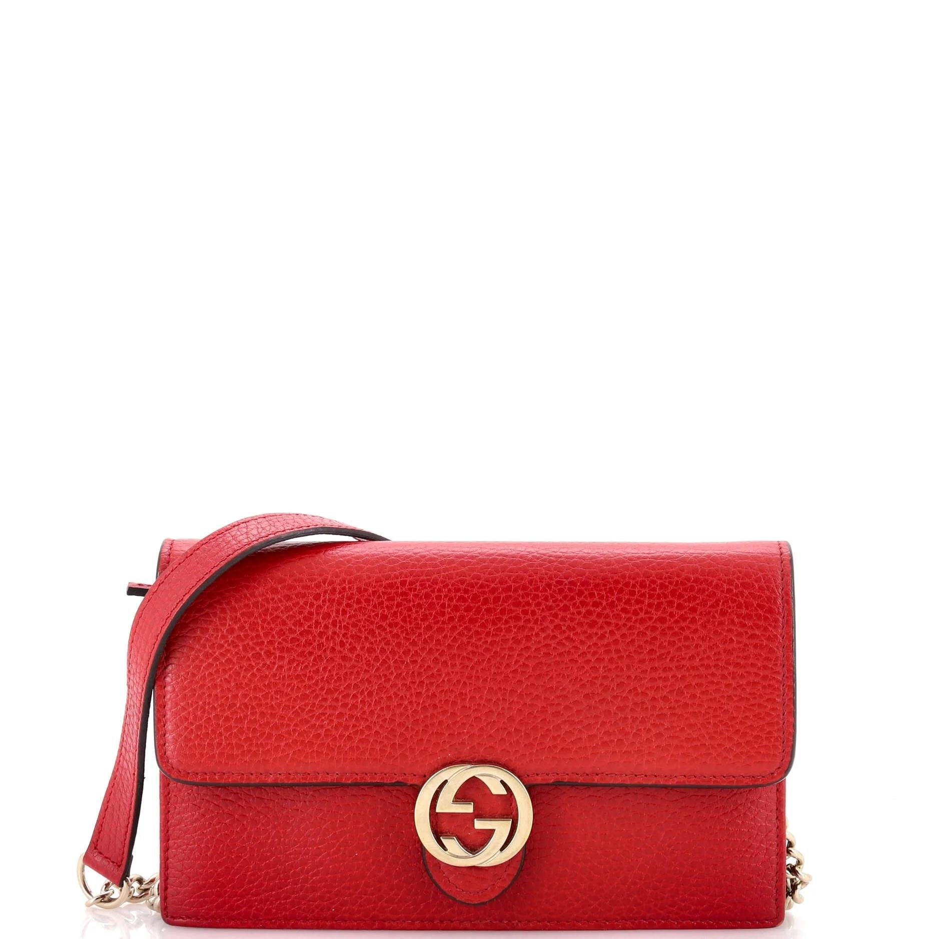 Leather crossbody bag