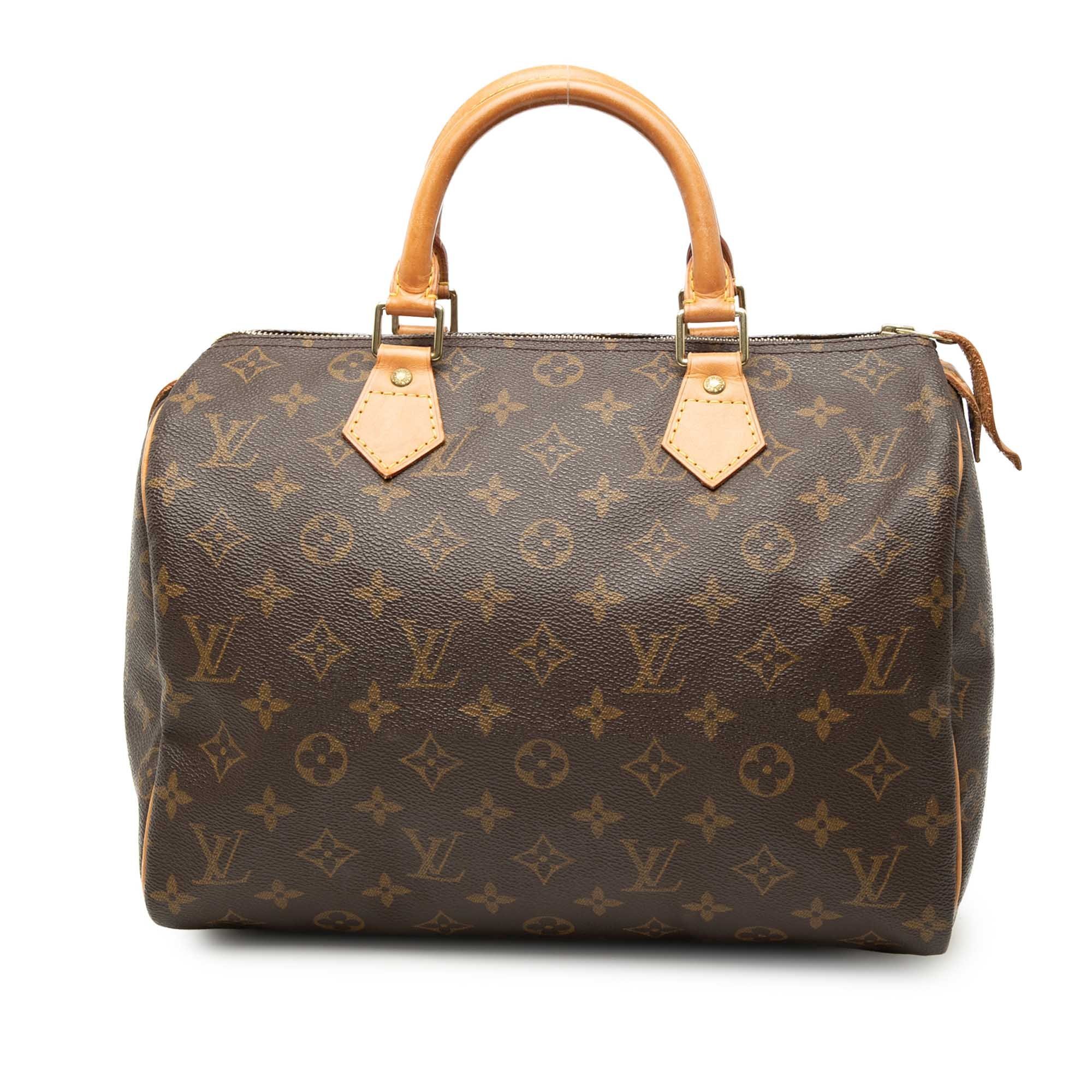 Speedy leather bag