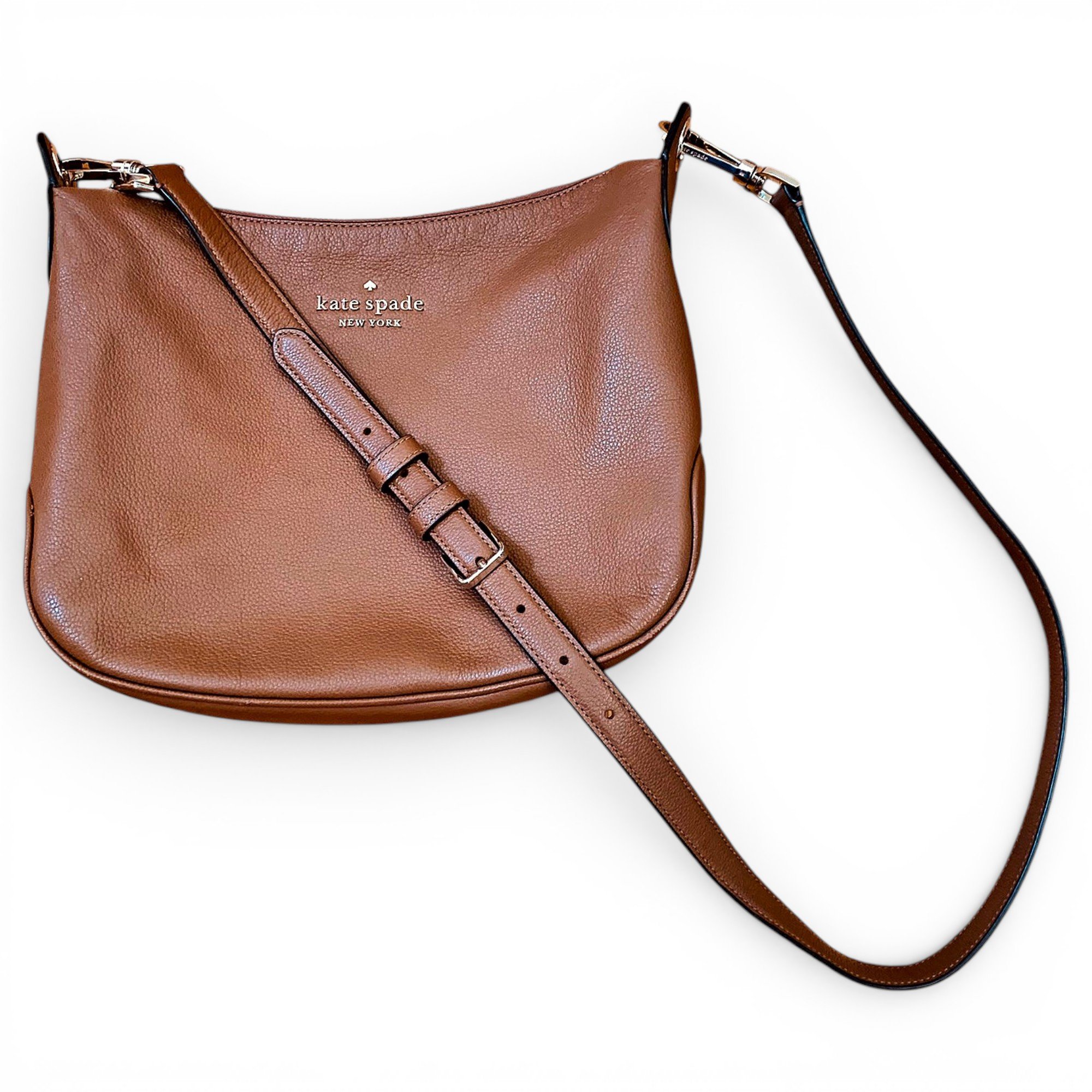 Leather crossbody bag
