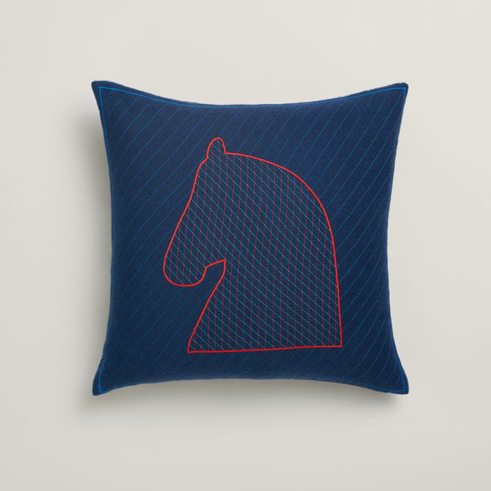 Marine Objets Du Faubourg Cheval Pillow