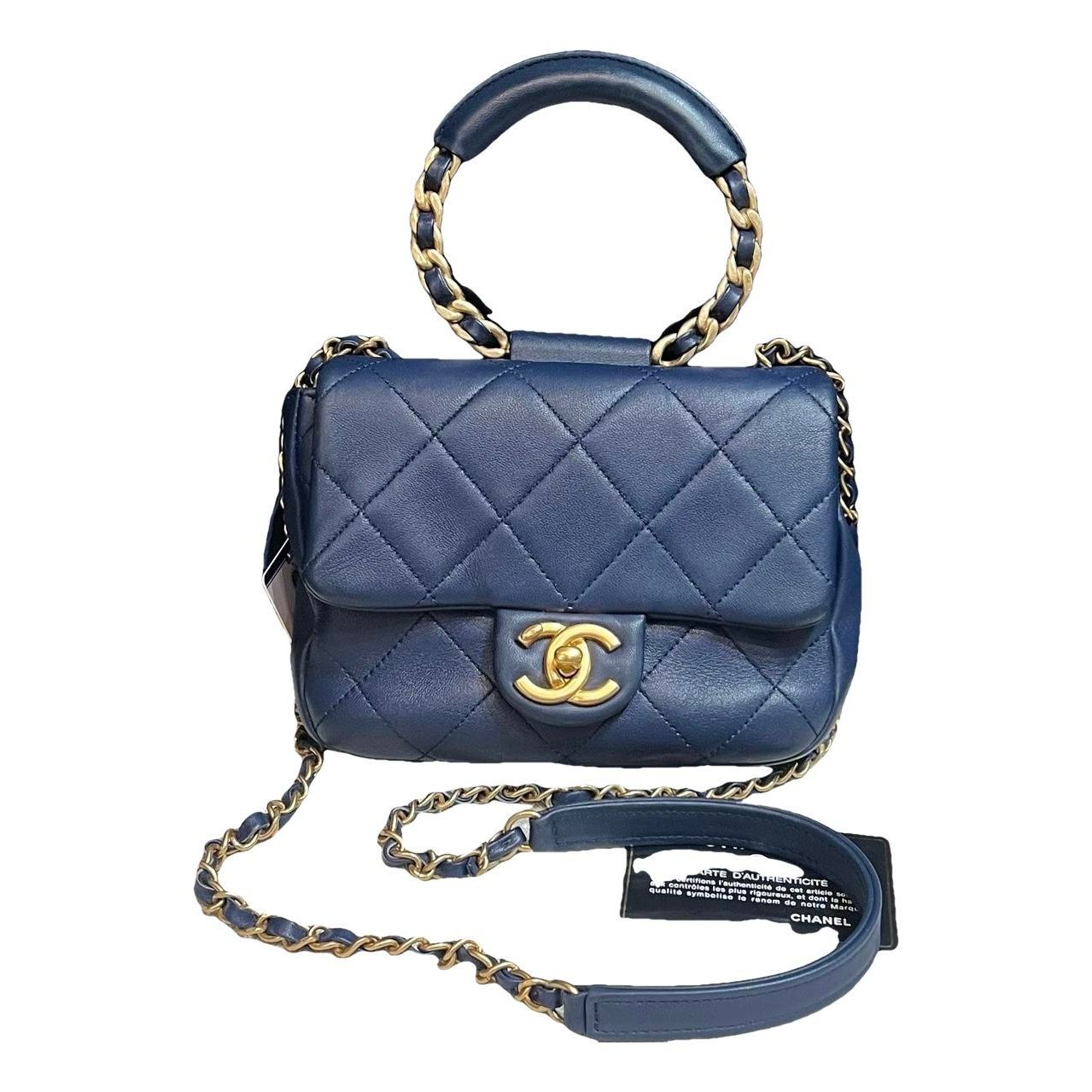 Timeless Classique Top Handle leather handbag