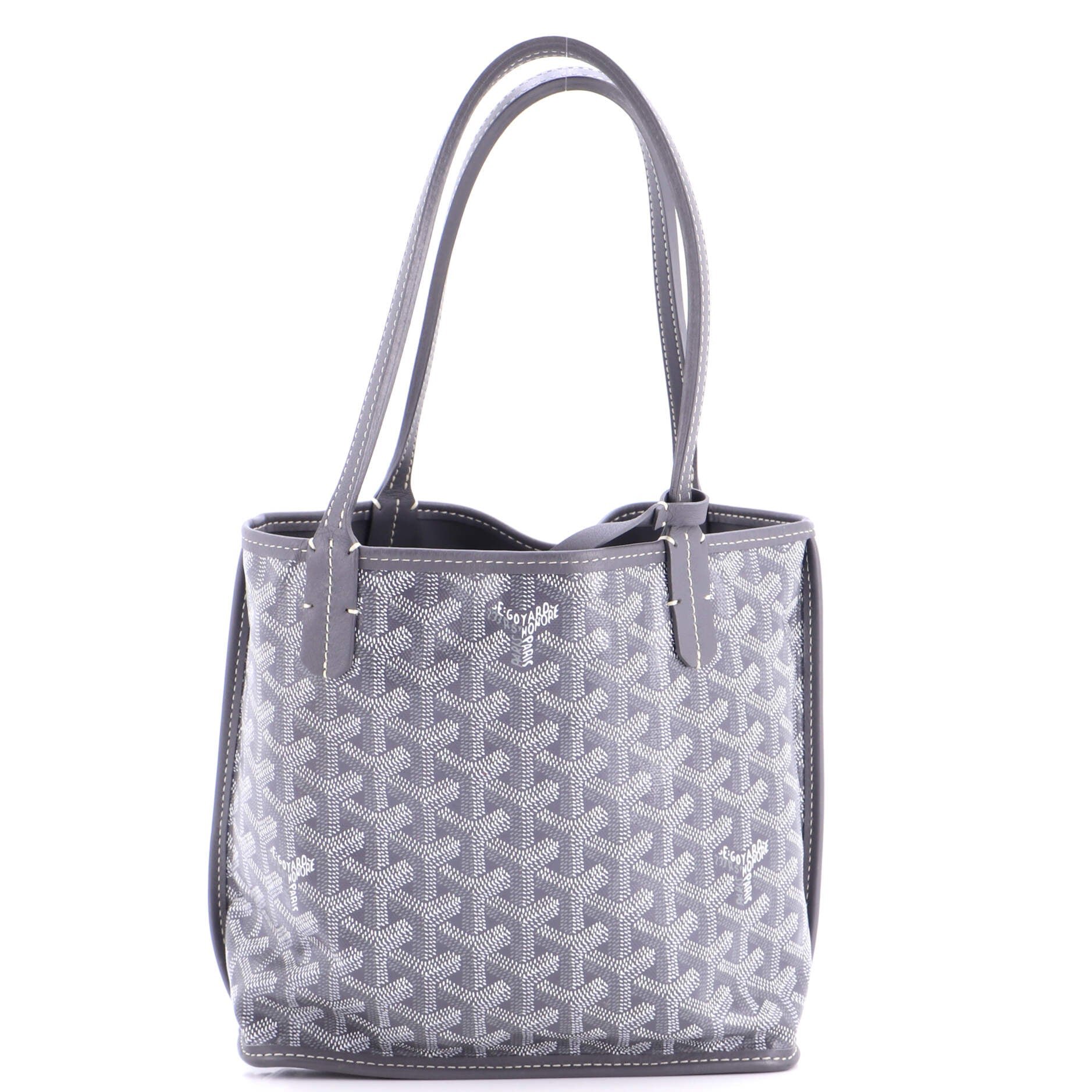 Goyard Anjou Reversible Tote Coated Canvas Mini