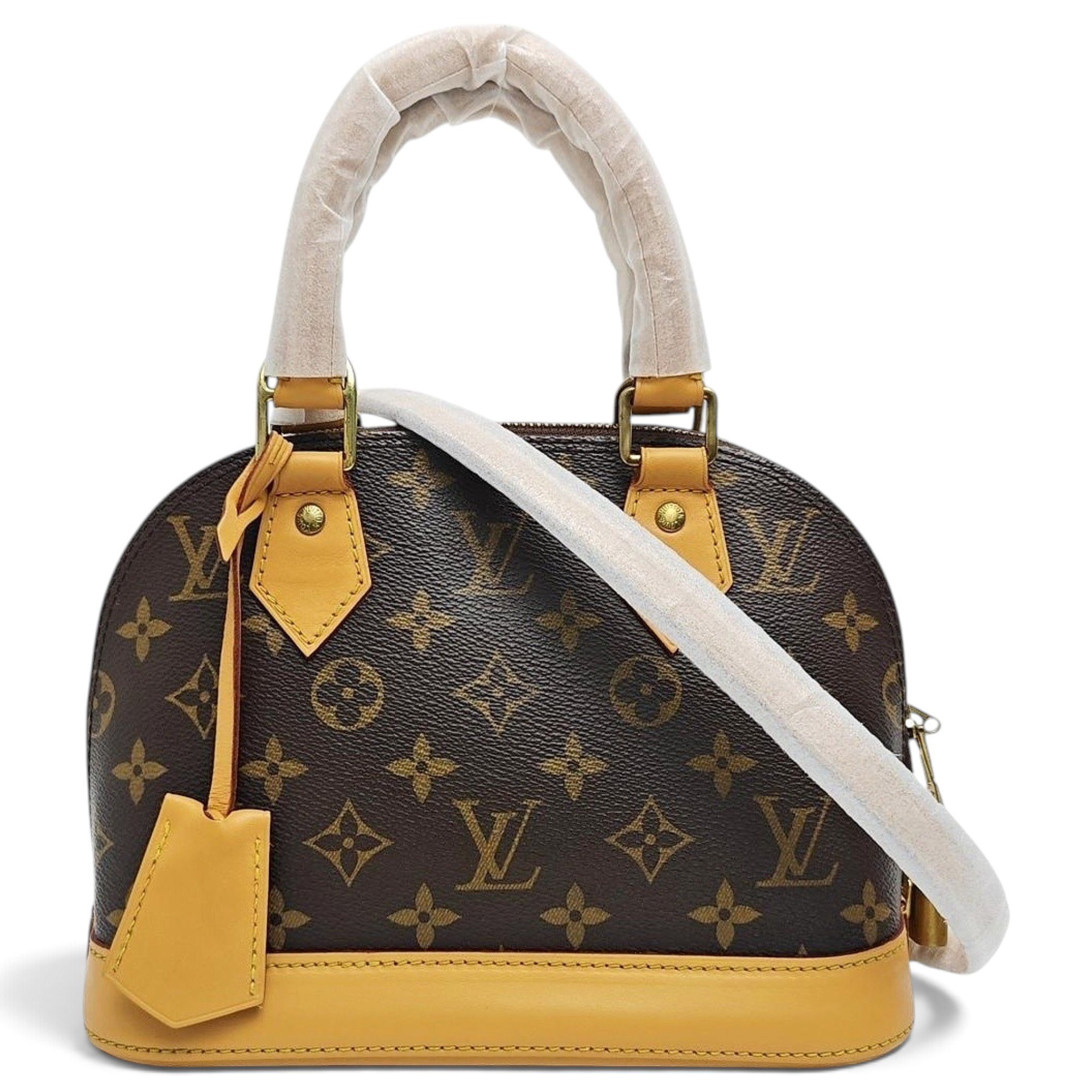 Alma leather handbag