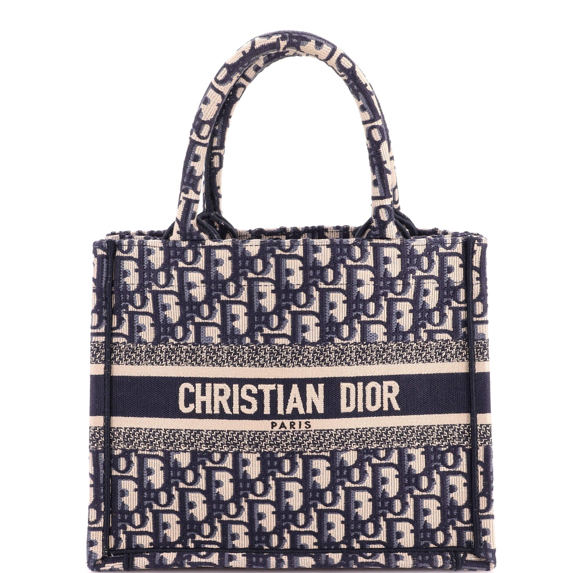 Book Tote Oblique Canvas Small