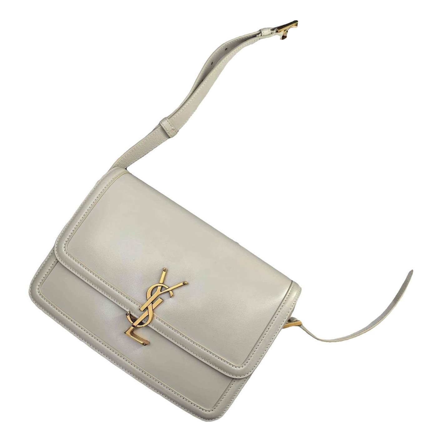 Solférino leather handbag