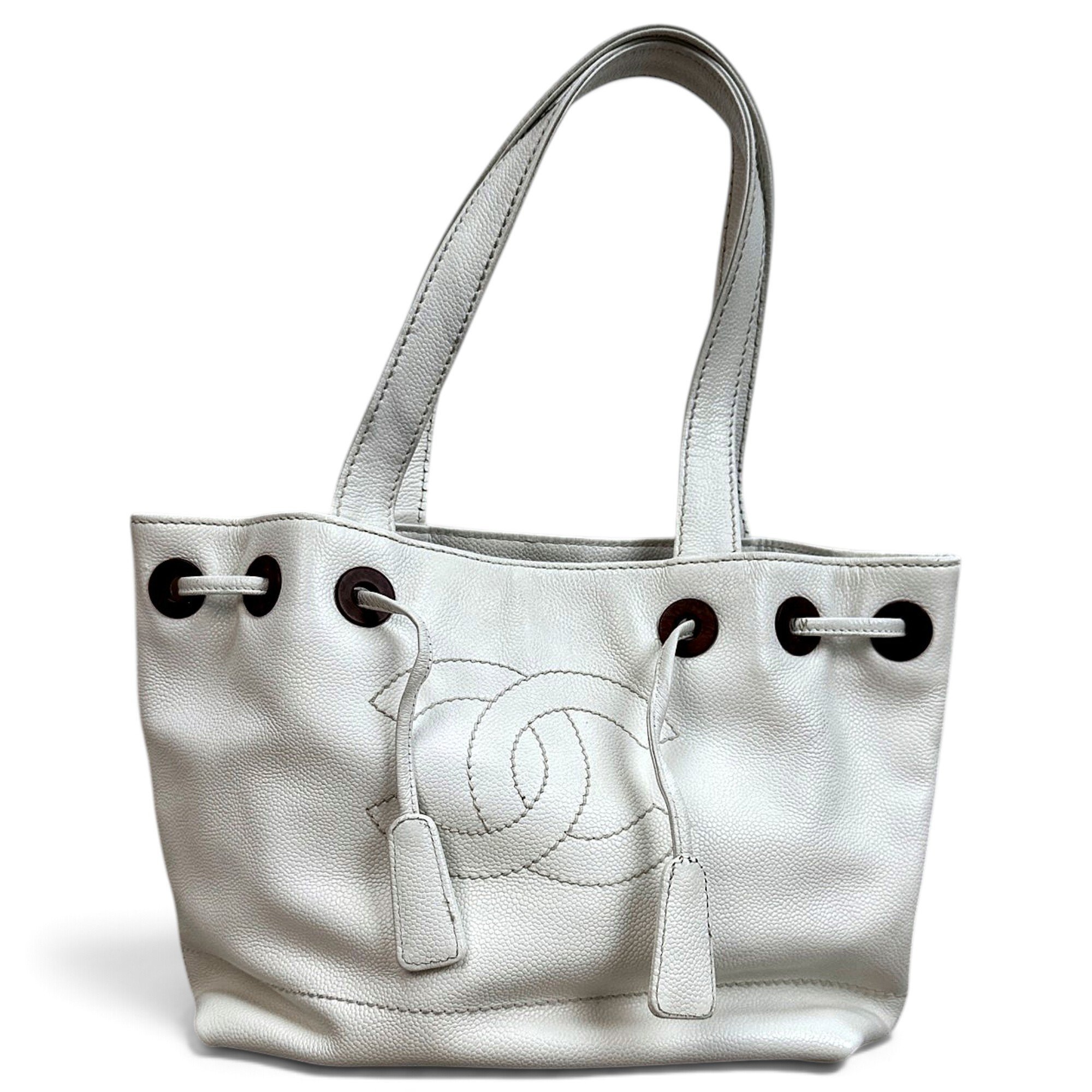 Deauville leather tote