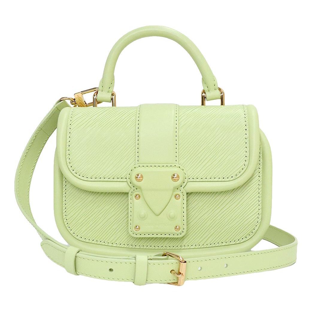 Patent leather handbag