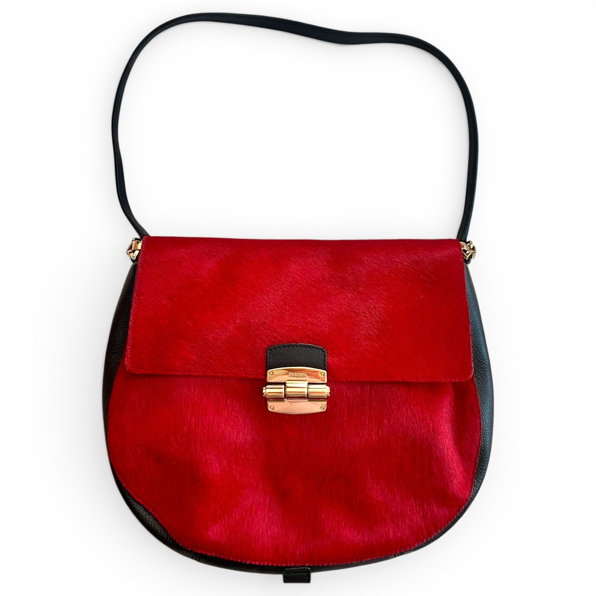 Furla Metropolis pony-style calfskin crossbody bag