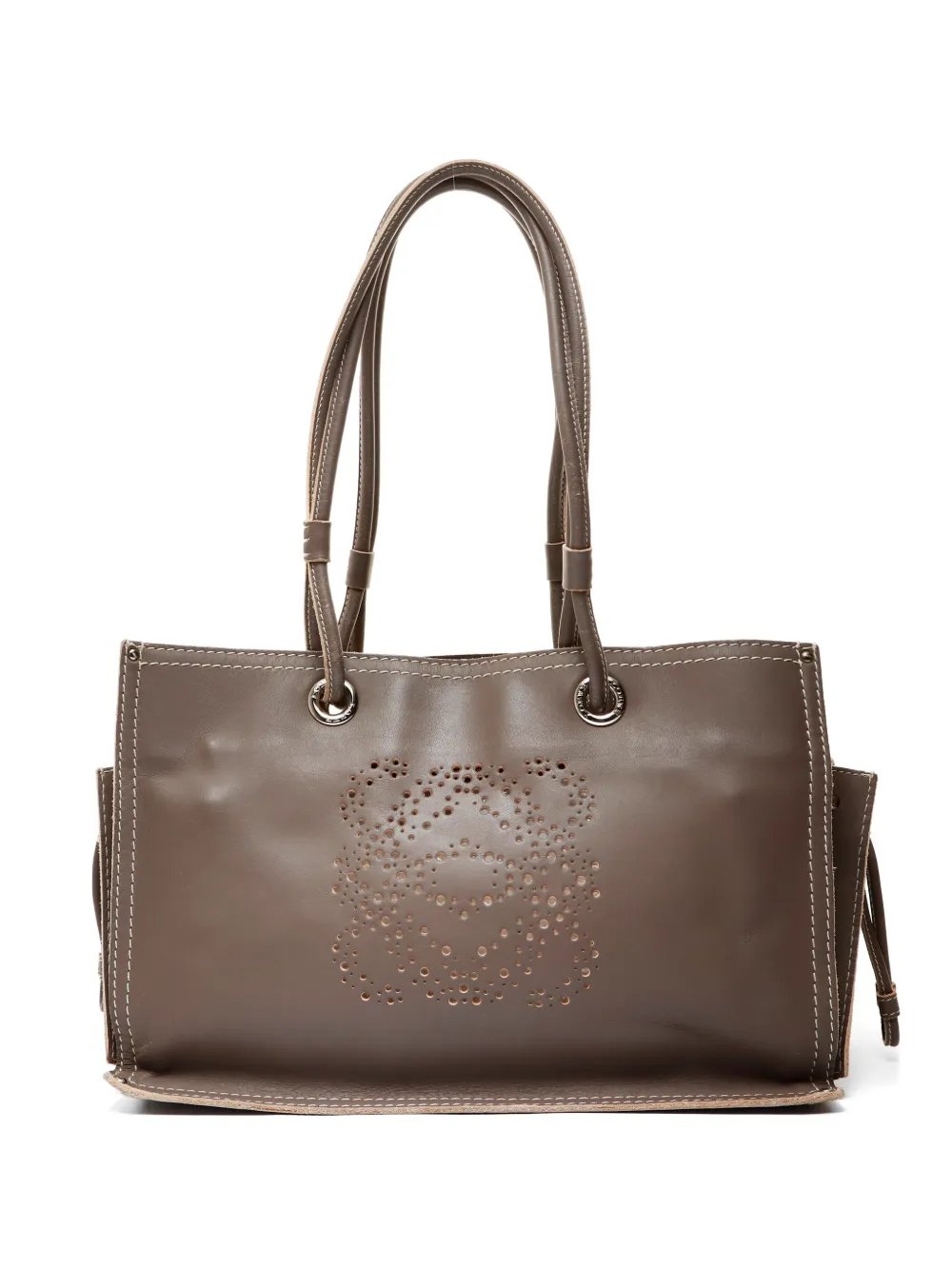 2000-2010s Anagram leather tote bag