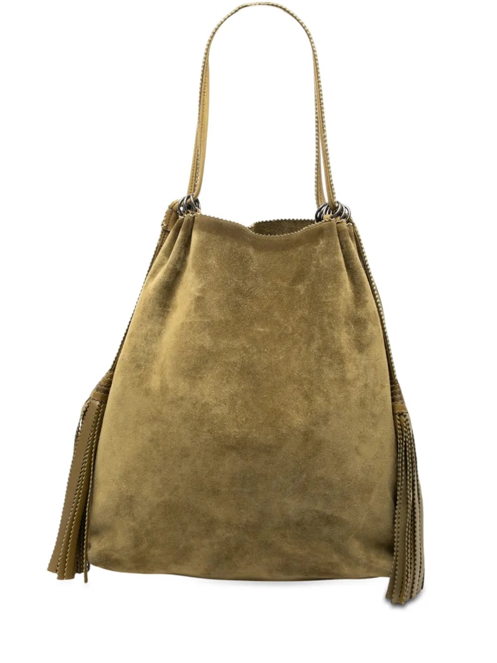 2001-2018 Suede Fringe Tassel shoulder bag