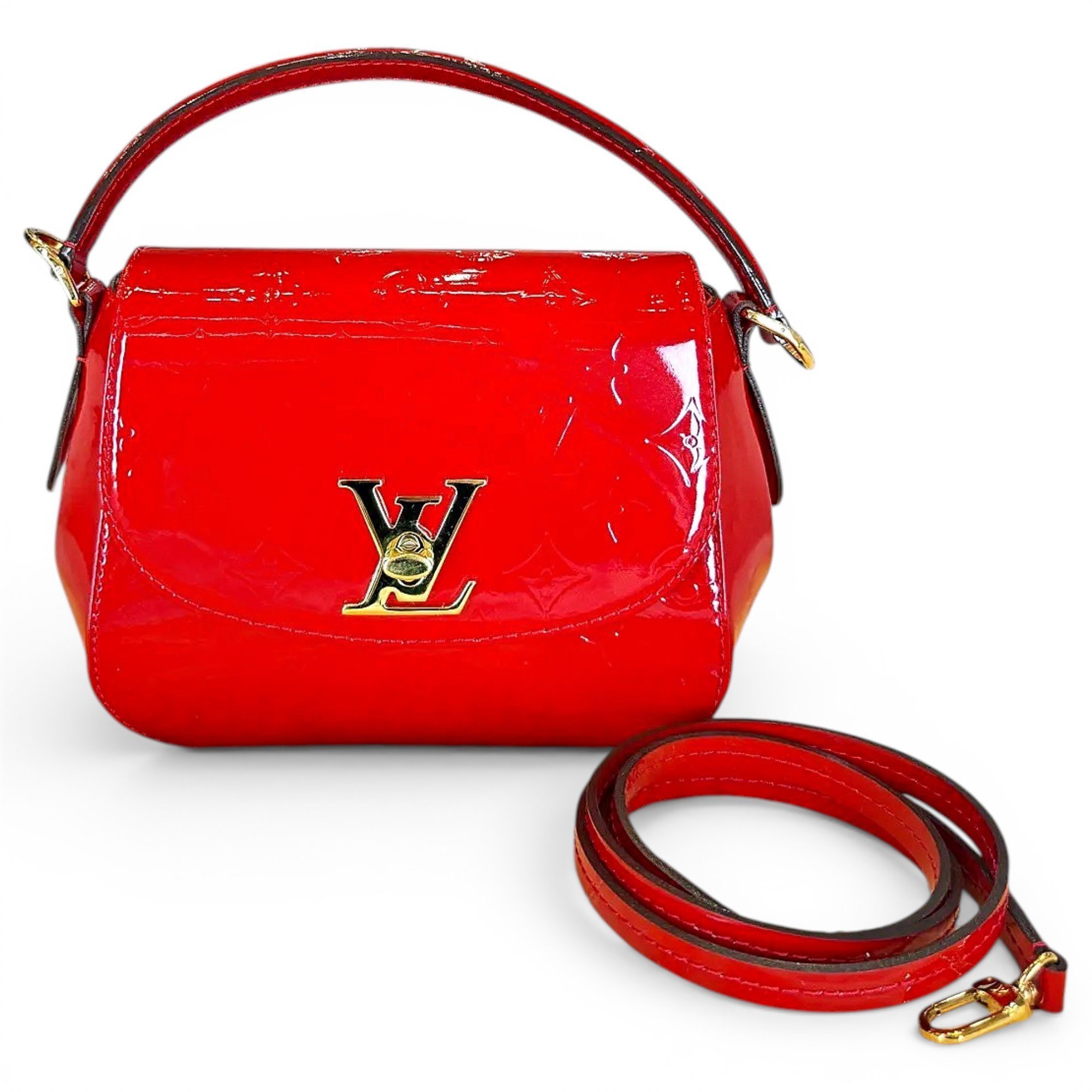 Pasadena patent leather crossbody bag
