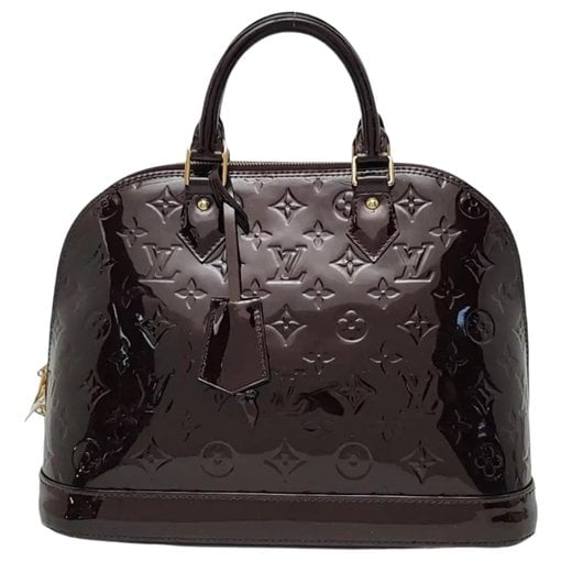 Alma patent leather handbag
