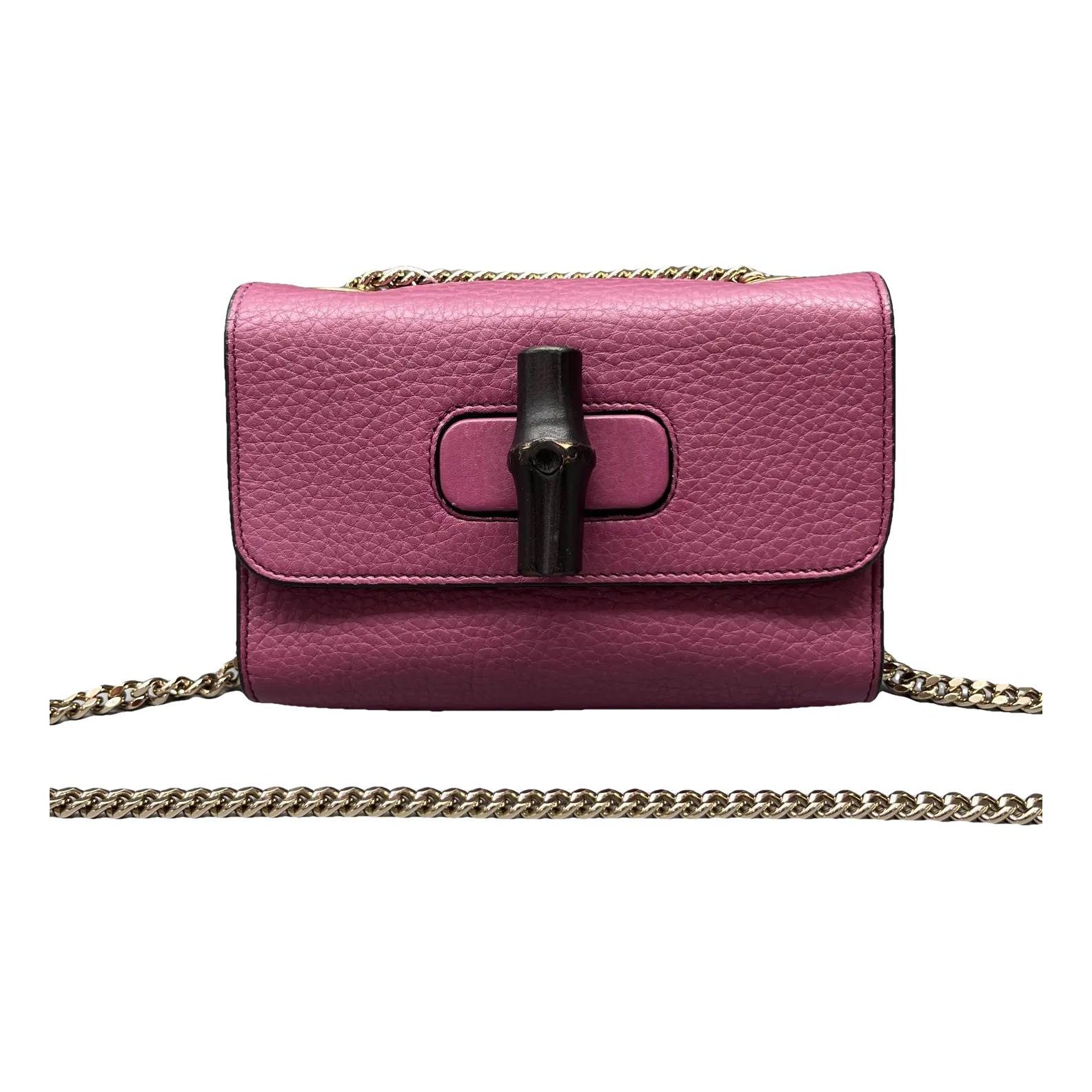 Leather crossbody bag